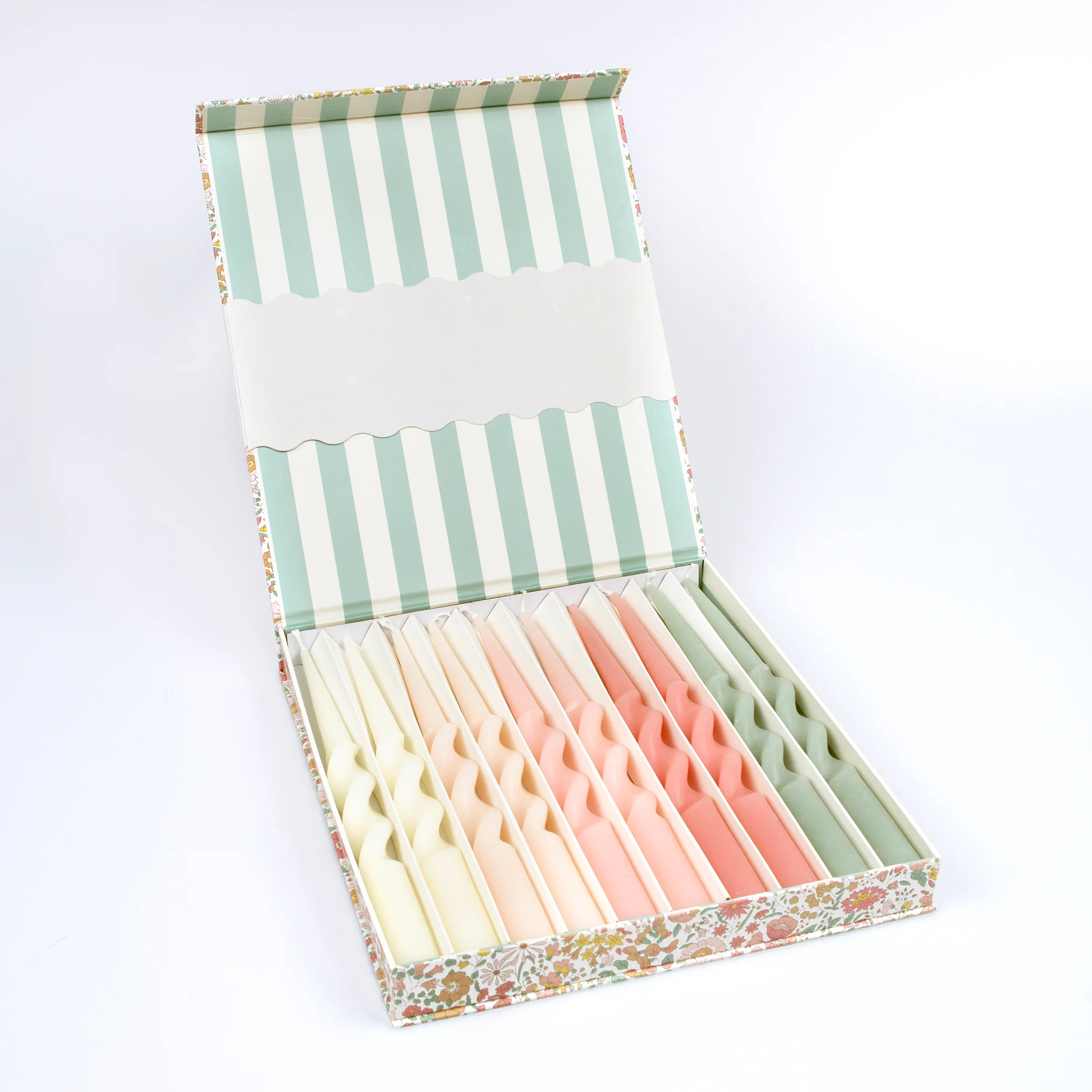 Meri Meri x Liberty Wharfedale Candle Gift Box, Set of 10