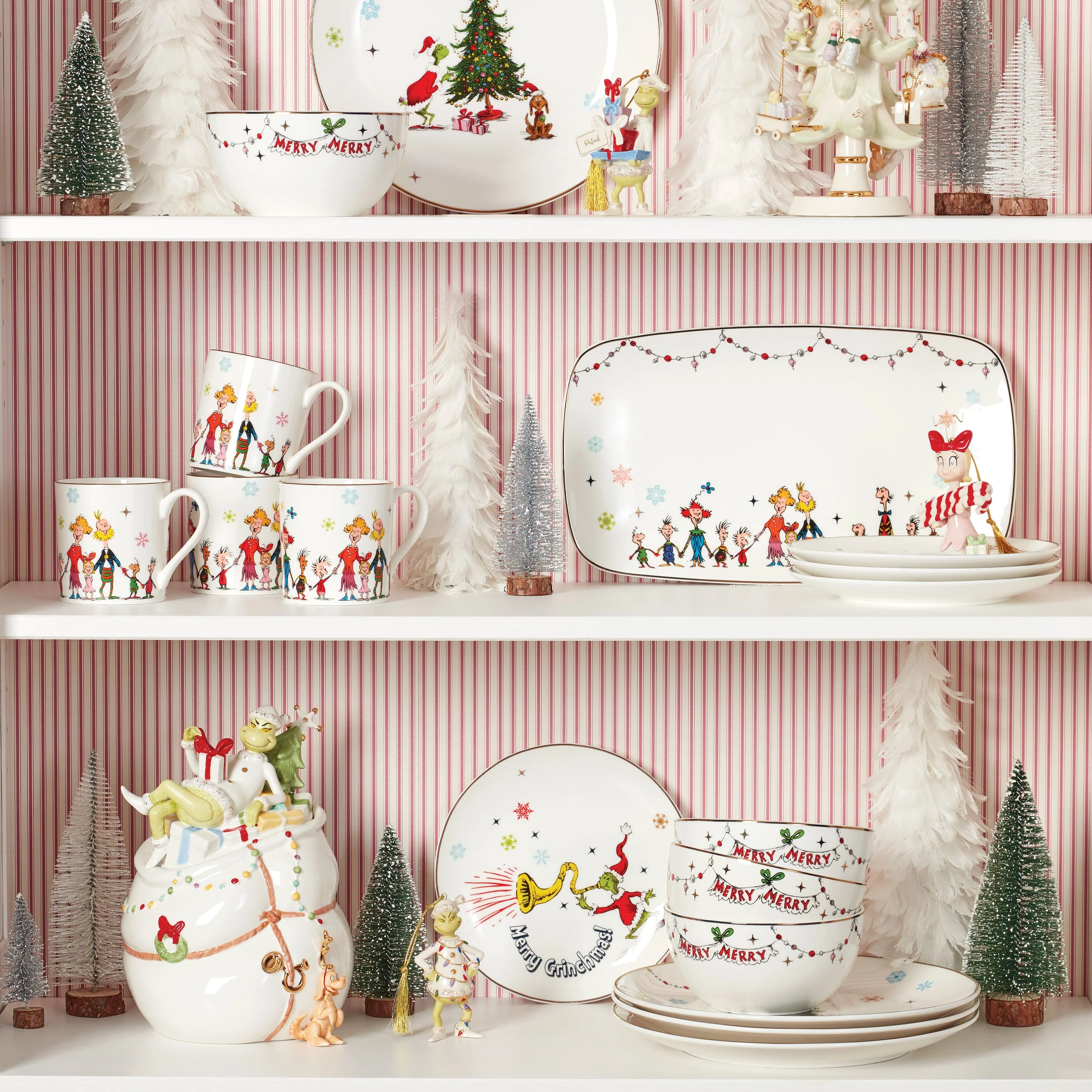 Merry Grinchmas Mugs, Set of 4 - Image 4