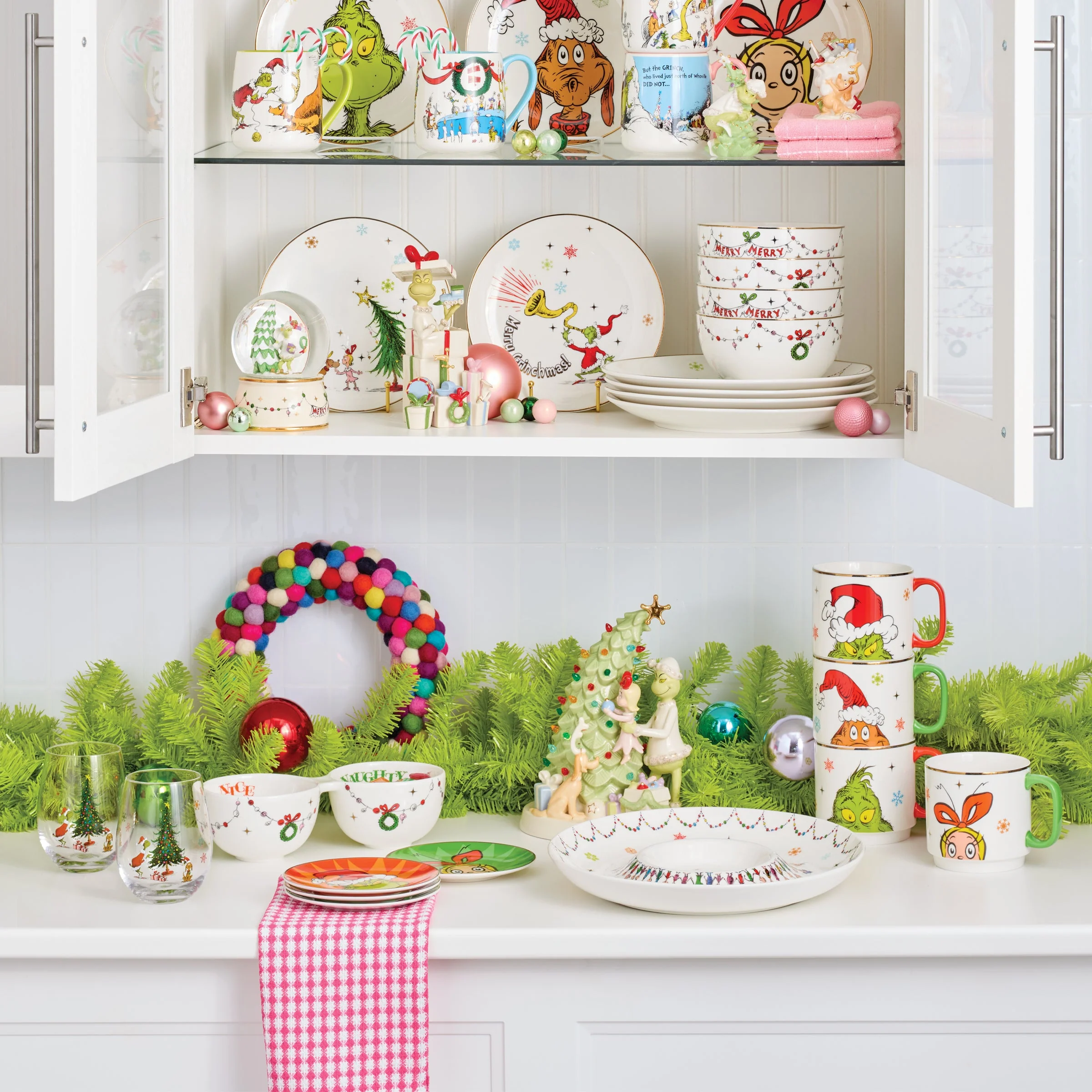 Merry Grinchmas Tidbit Plates, Set of 4 - Image 2
