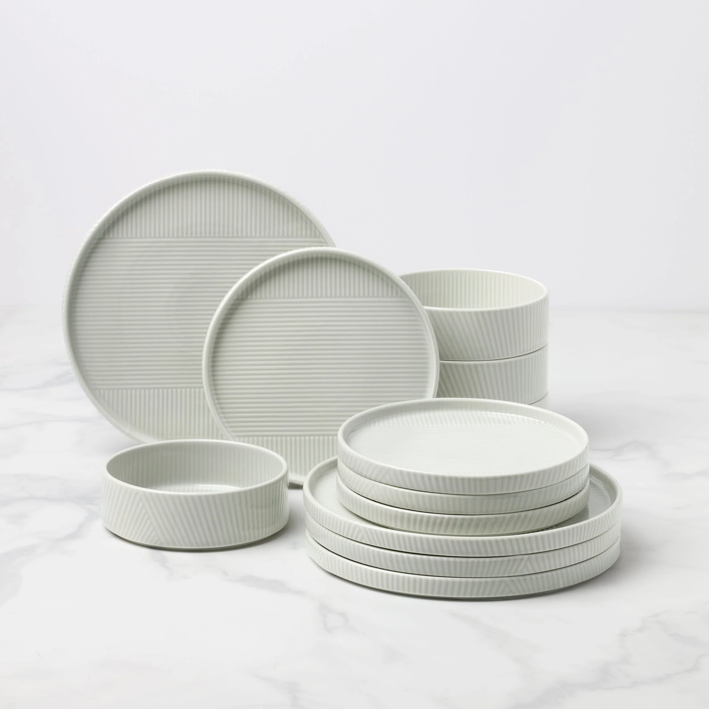 Modulus Vapor 12-Piece Dinnerware Set