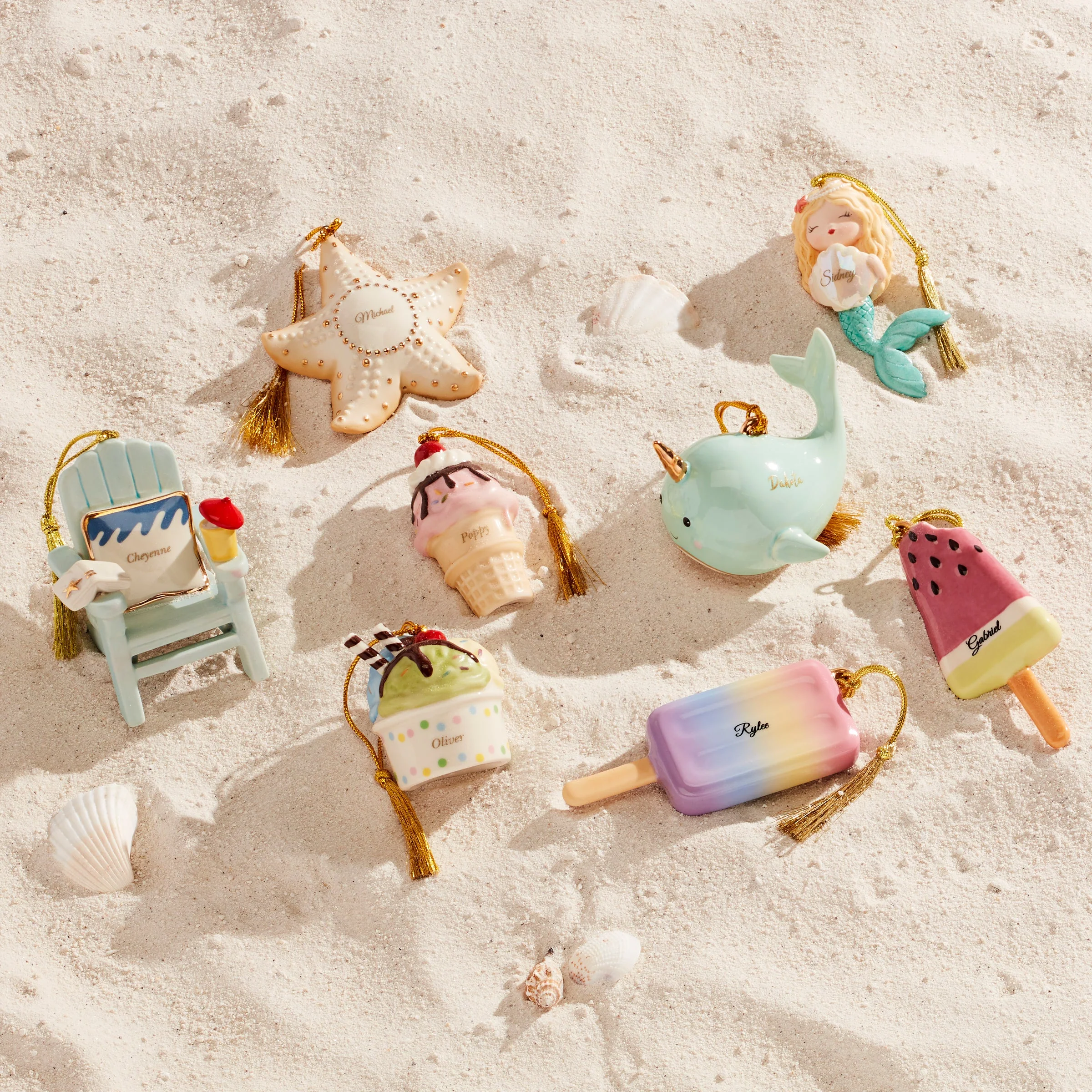 Personalized Narwhal Ornament - Image 6