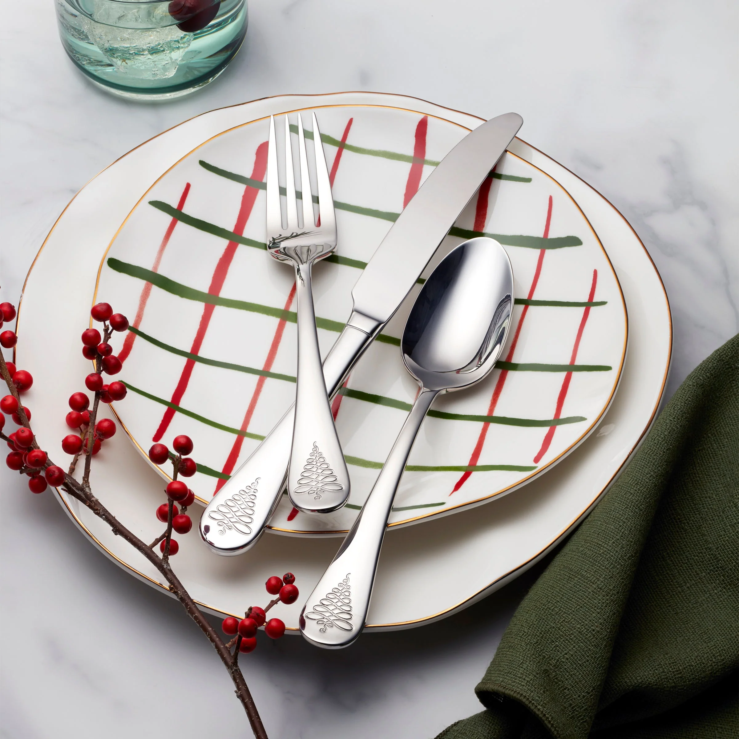 Noella 65-Piece Flatware Set - Image 5