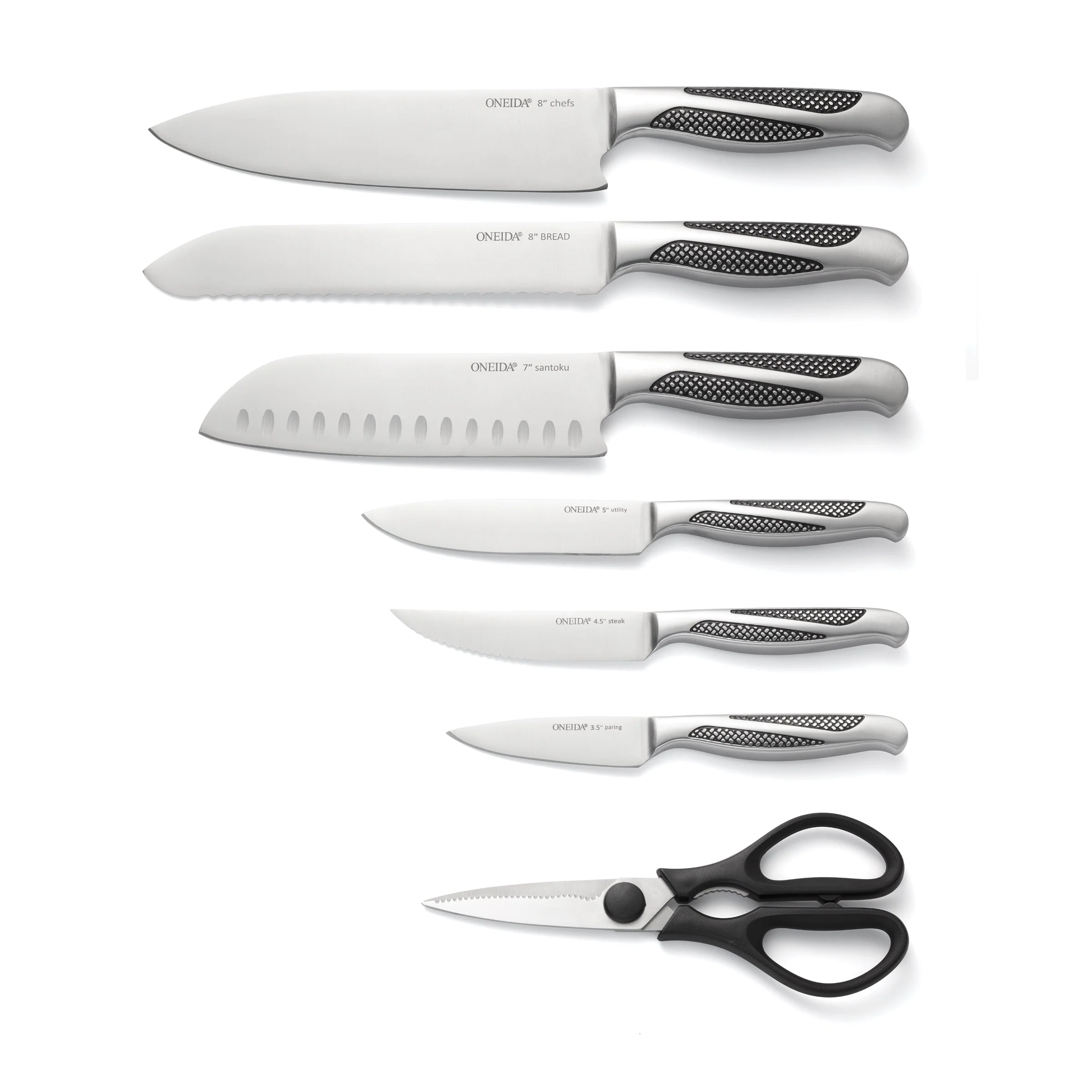 Crosshatch 14-Piece Cutlery Block Set - Image 2