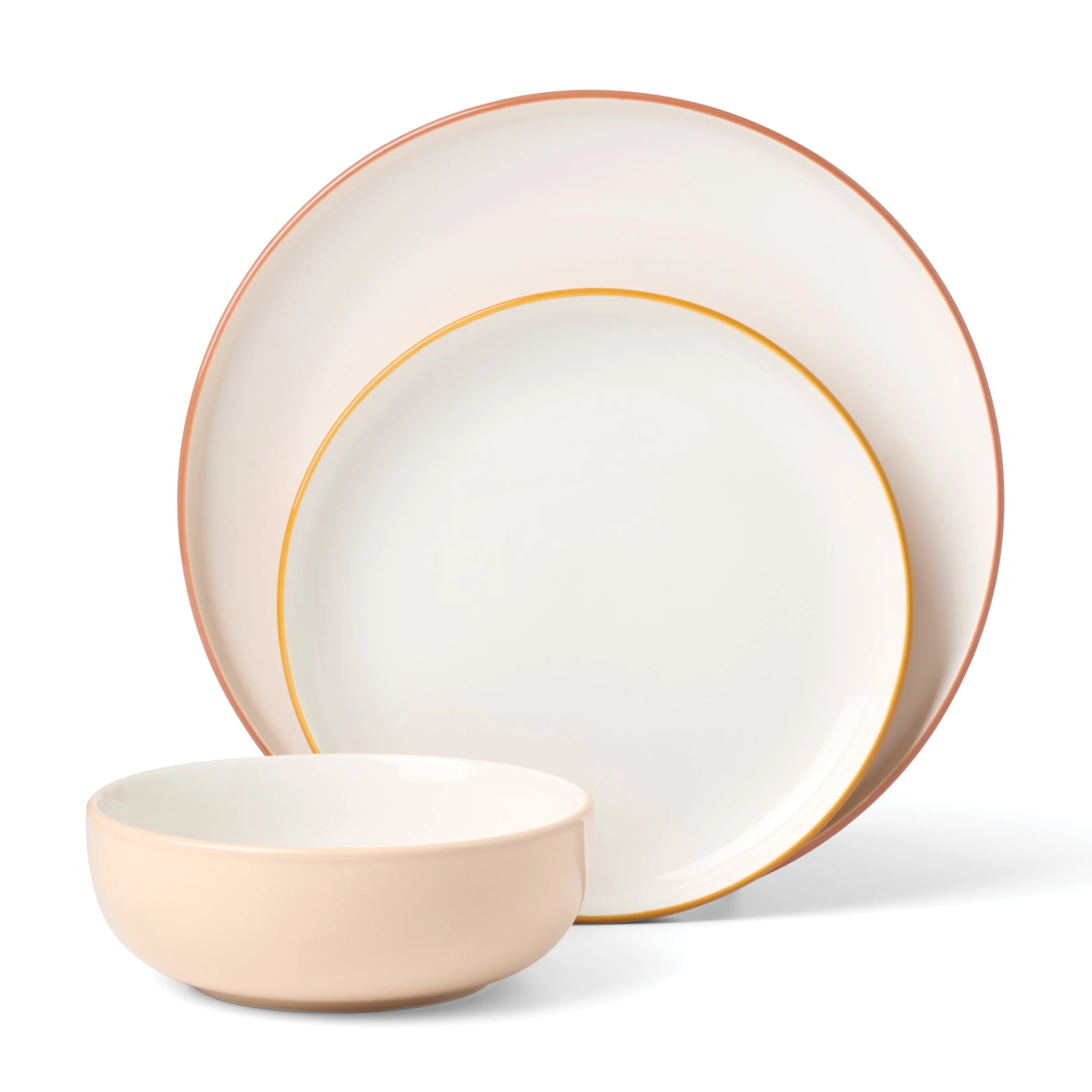 24 Seven Colors Sunbaked 12-Piece Dinnerware Set - Image 11