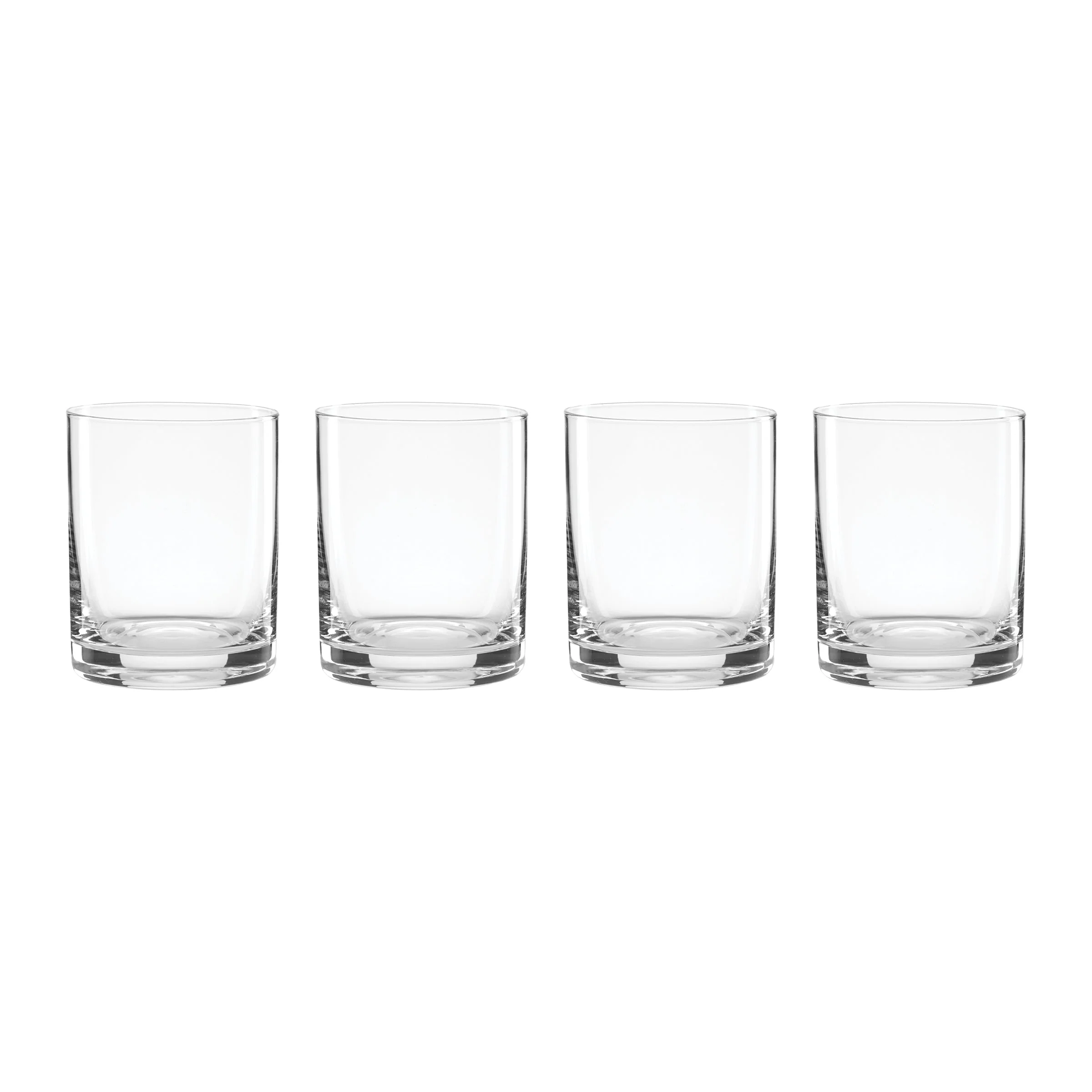 5 O'Clock Double Old Fashion Glasses, Set of 4