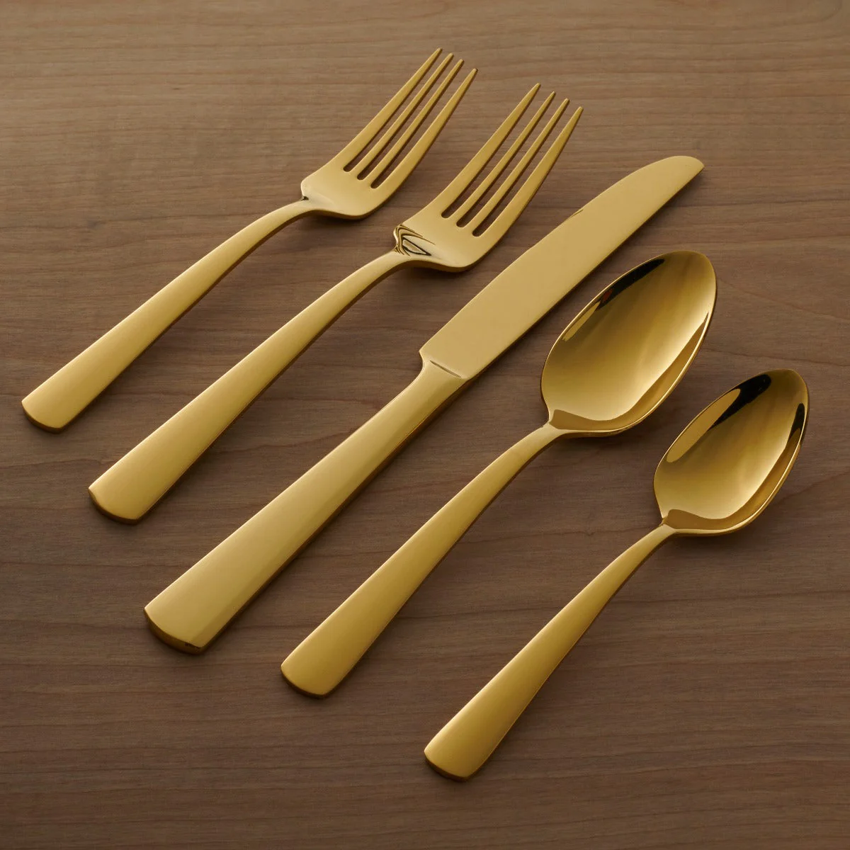 Aptitude Gold 20-Piece Flatware Set - Image 3