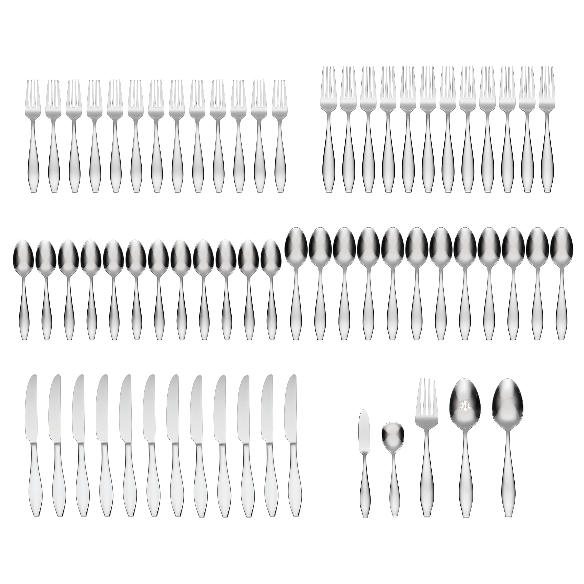 Comet 65-Piece Flatware Set - Image 3