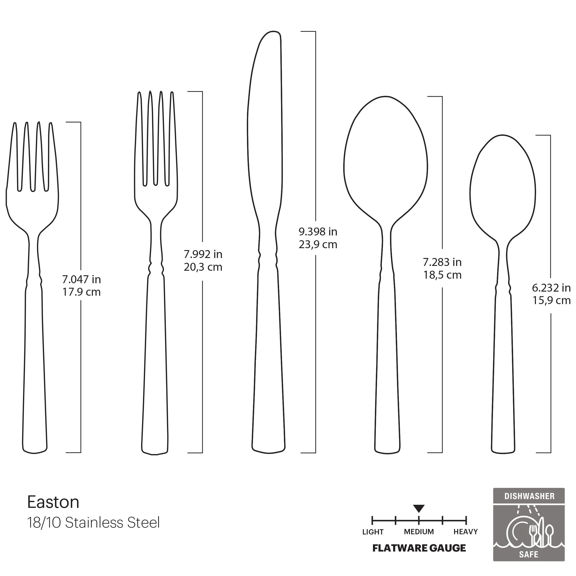 Easton 5-Piece Place Setting - Image 4