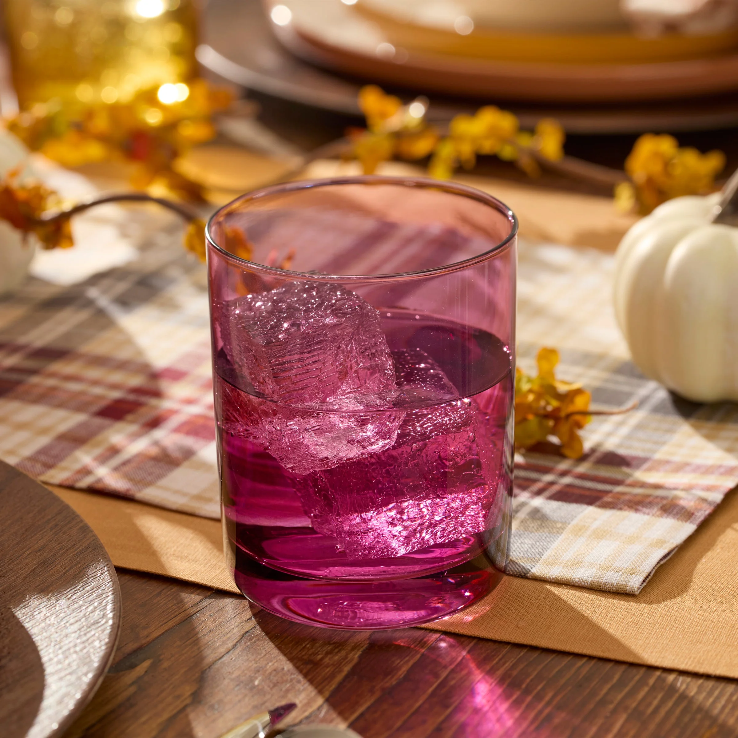 Golden Hour Double Old Fashion Glasses, Set of 4 - Image 4