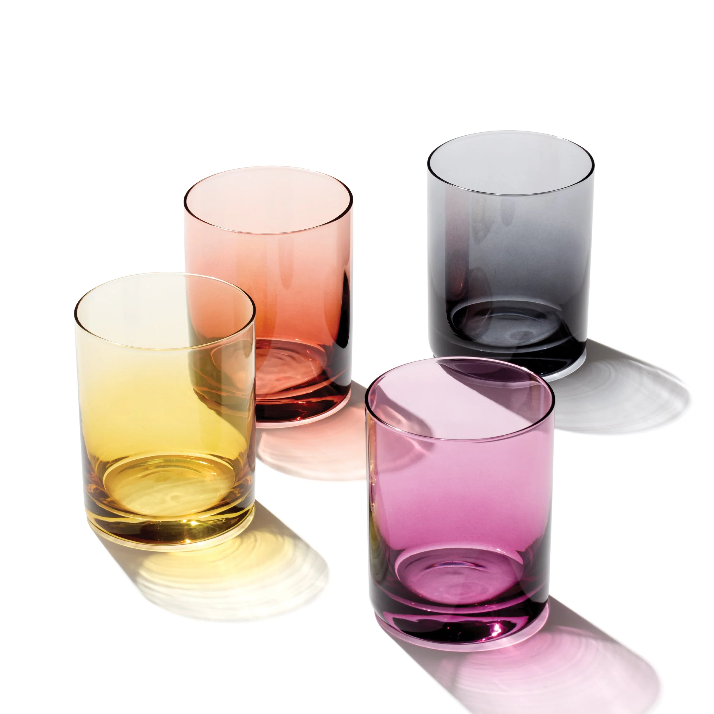 Golden Hour Double Old Fashion Glasses, Set of 4 - Image 8
