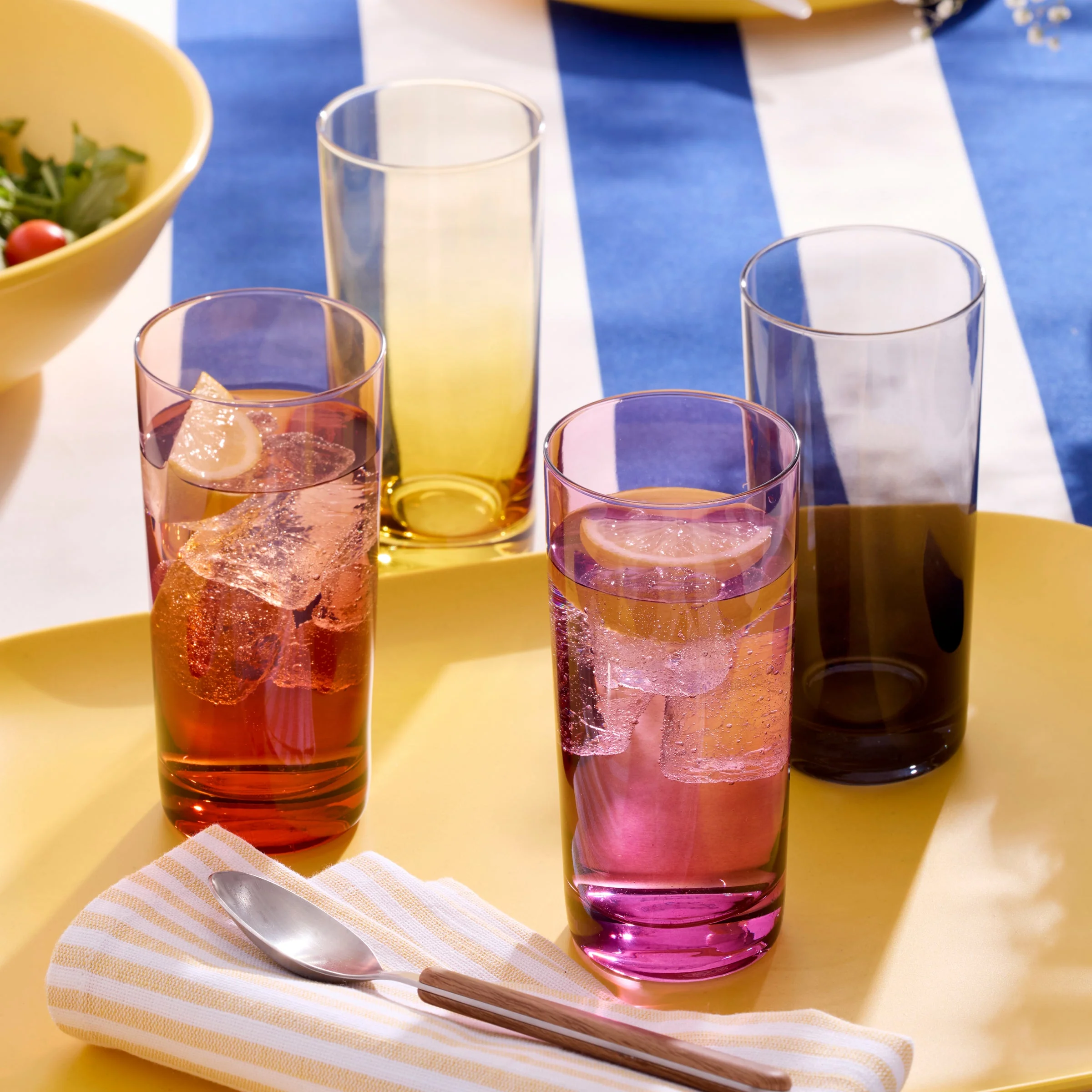 Golden Hour Highball Glasses, Set of 4 - Image 4