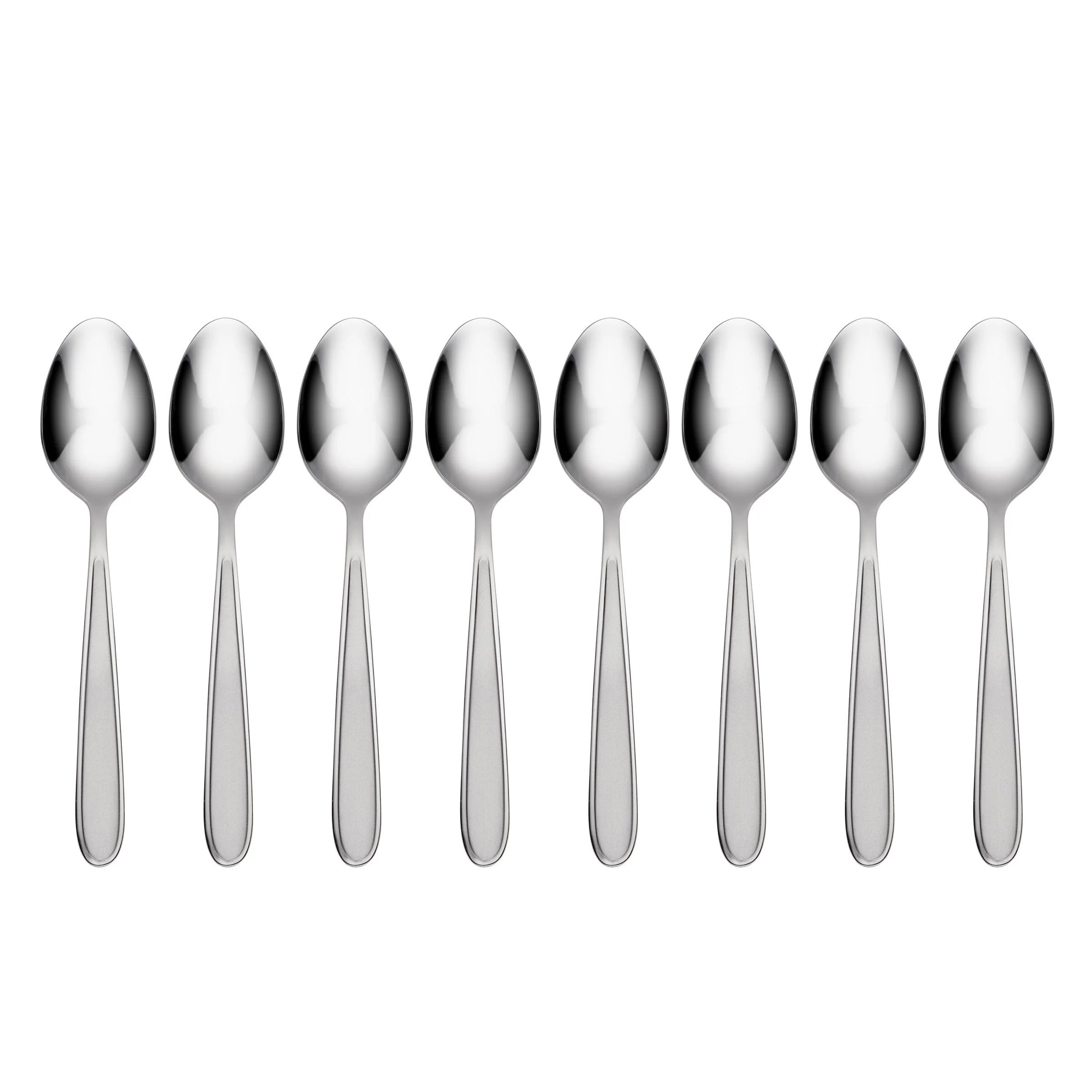 Jordan Frosted Teaspoons, Set of 8