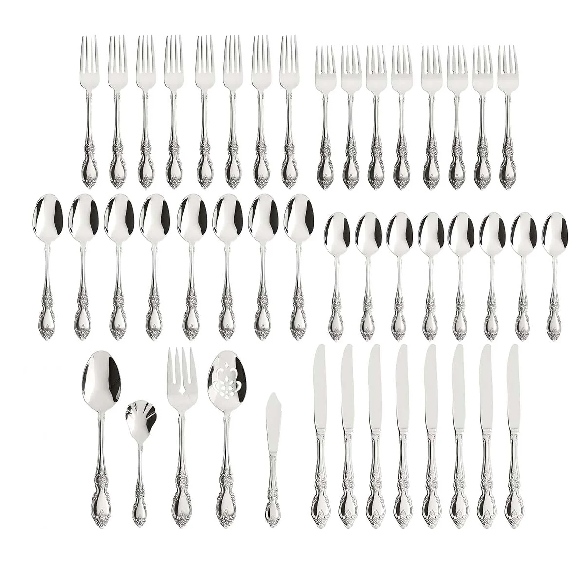 Louisiana 45-Piece Flatware Set - Image 3