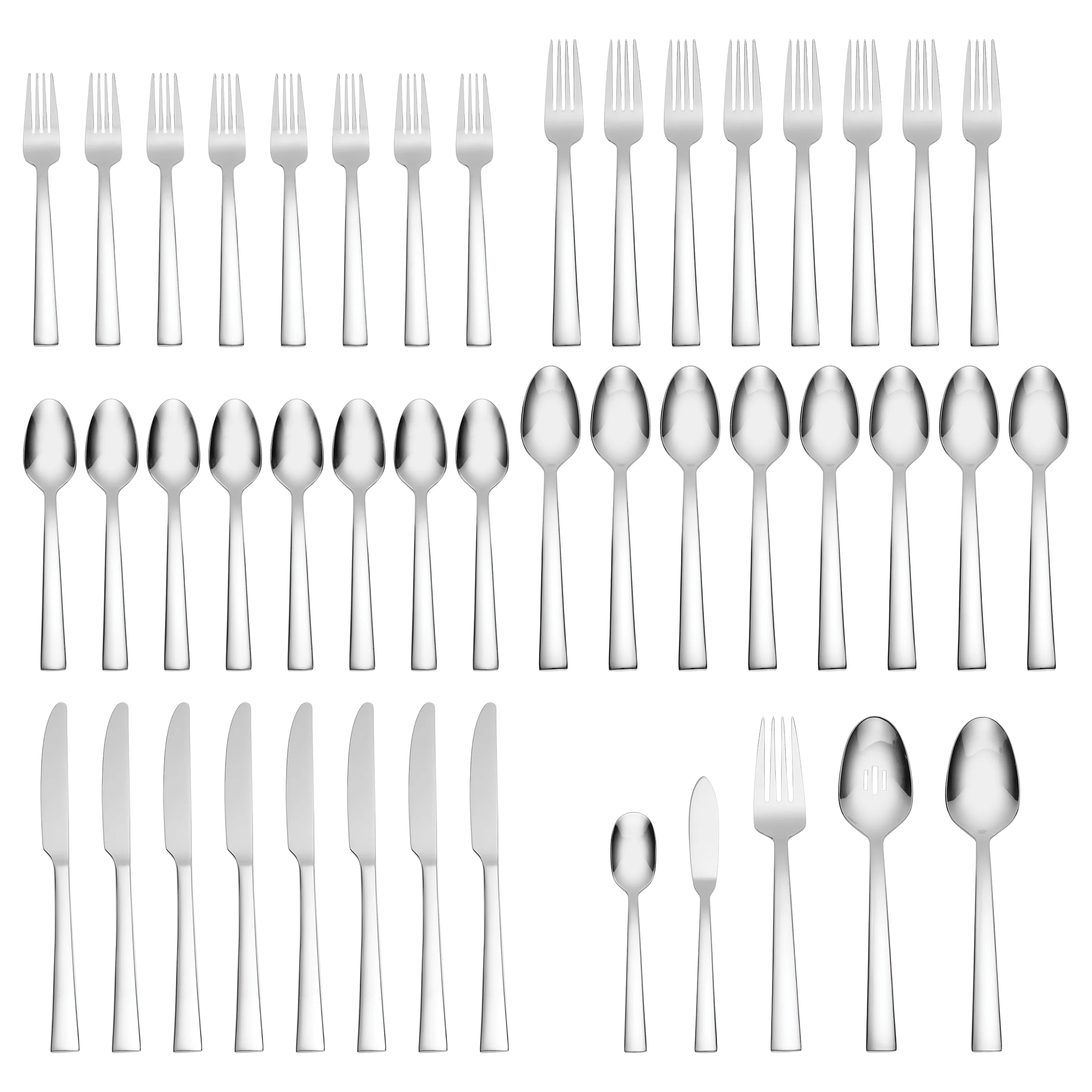 Madison Ave 45-Piece Flatware Set - Image 2