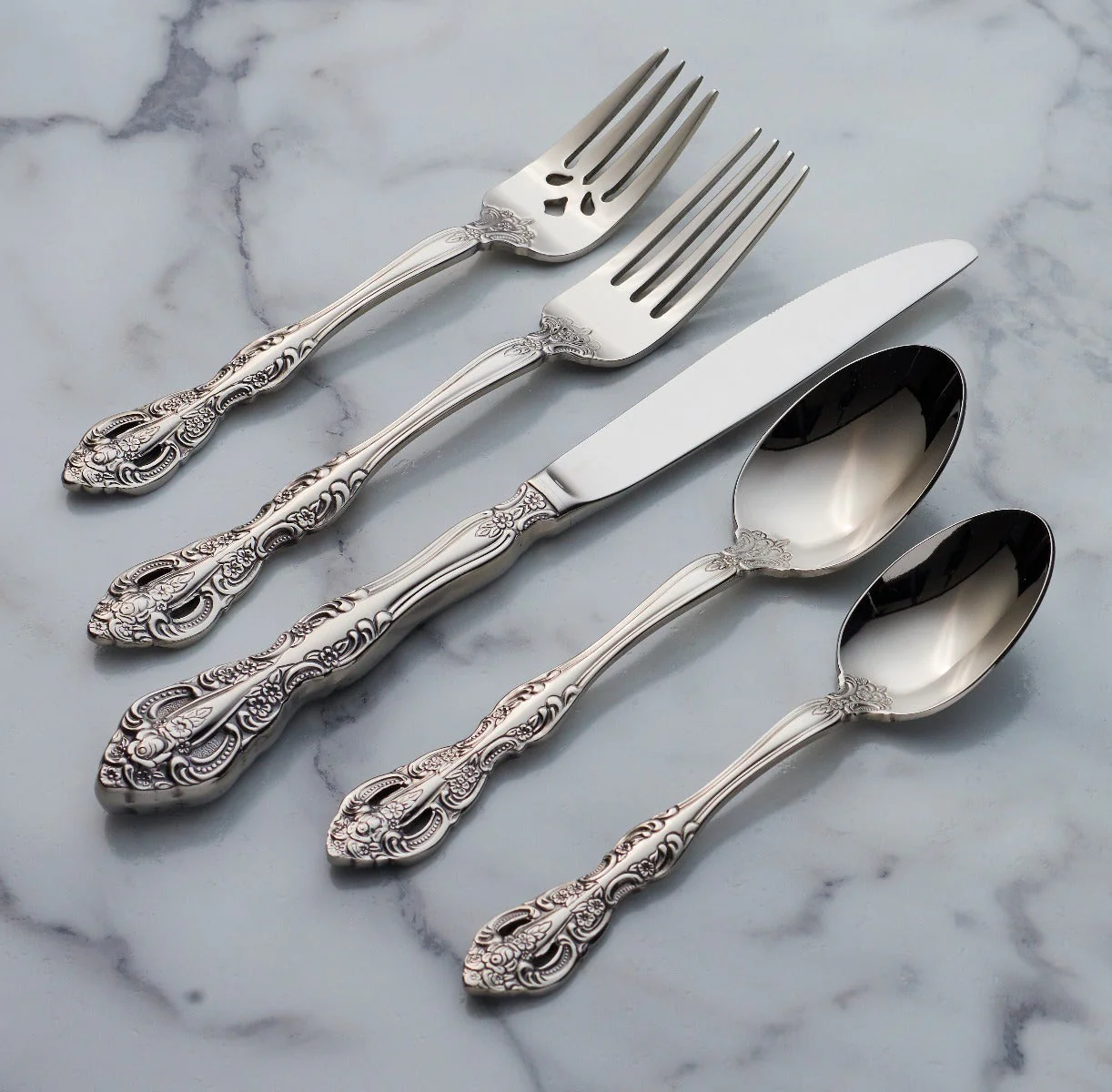 Michelangelo 20-Piece Flatware Set - Image 4