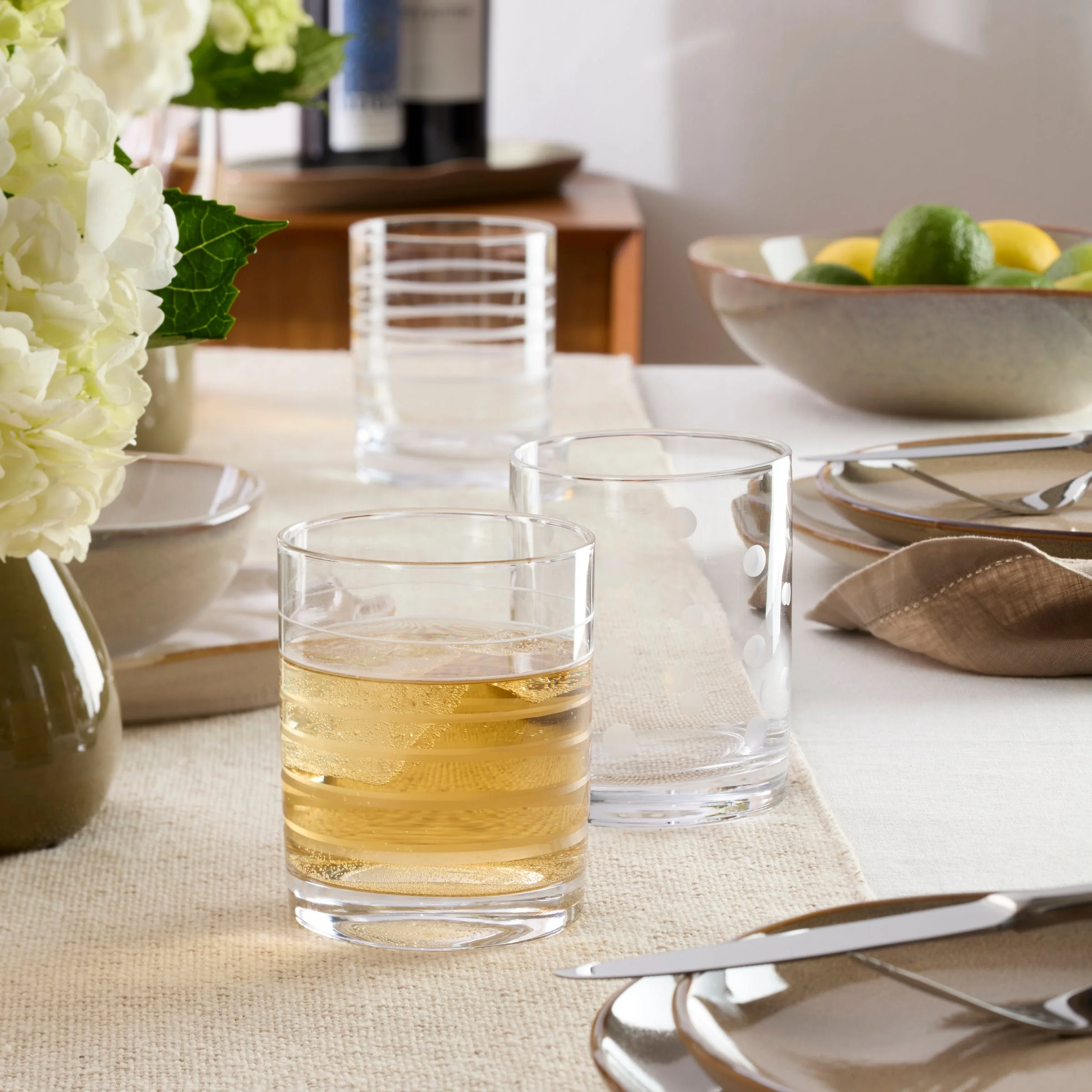 Mingle Double Old Fashion Glasses, Set of 4 - Image 2