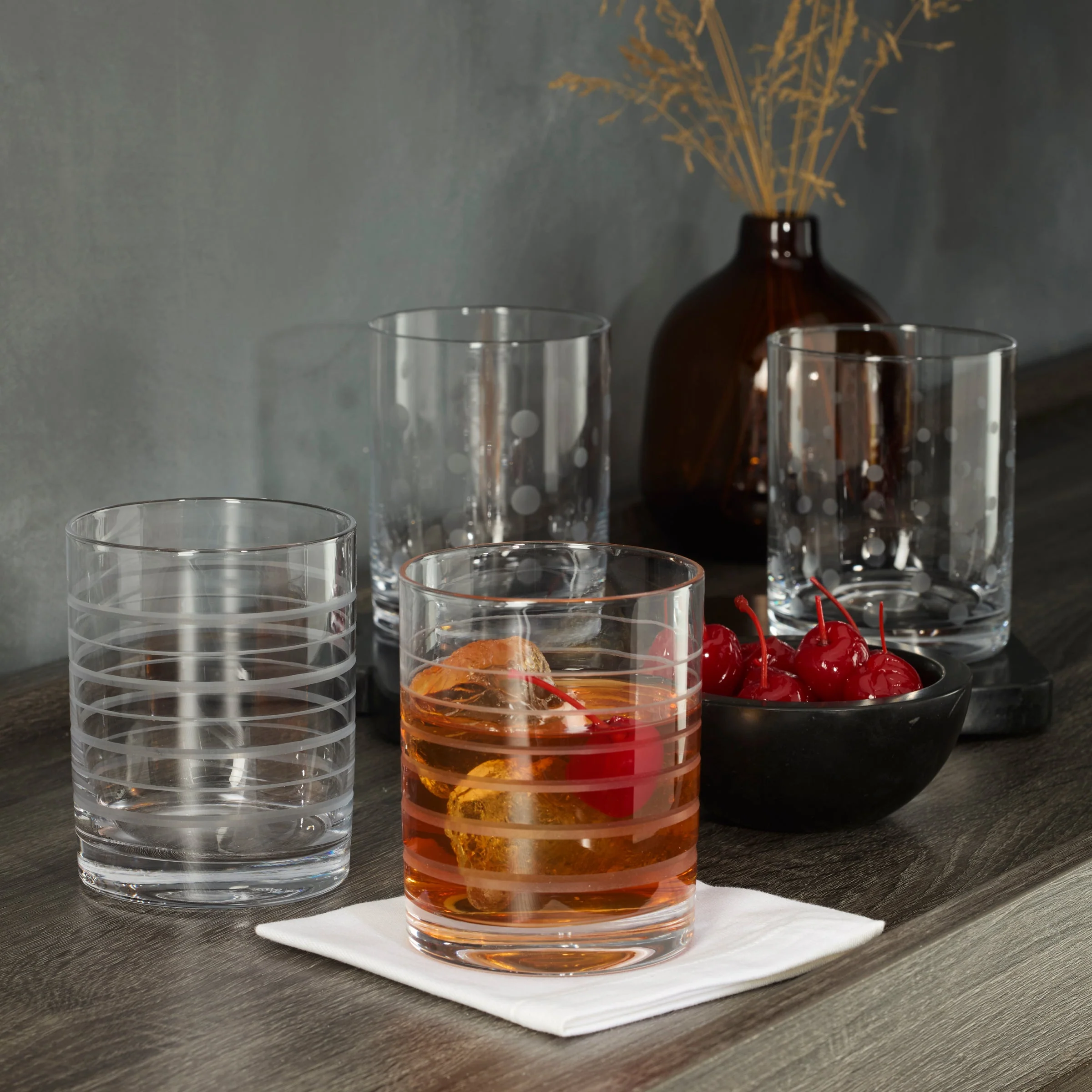 Mingle Double Old Fashion Glasses, Set of 4 - Image 3