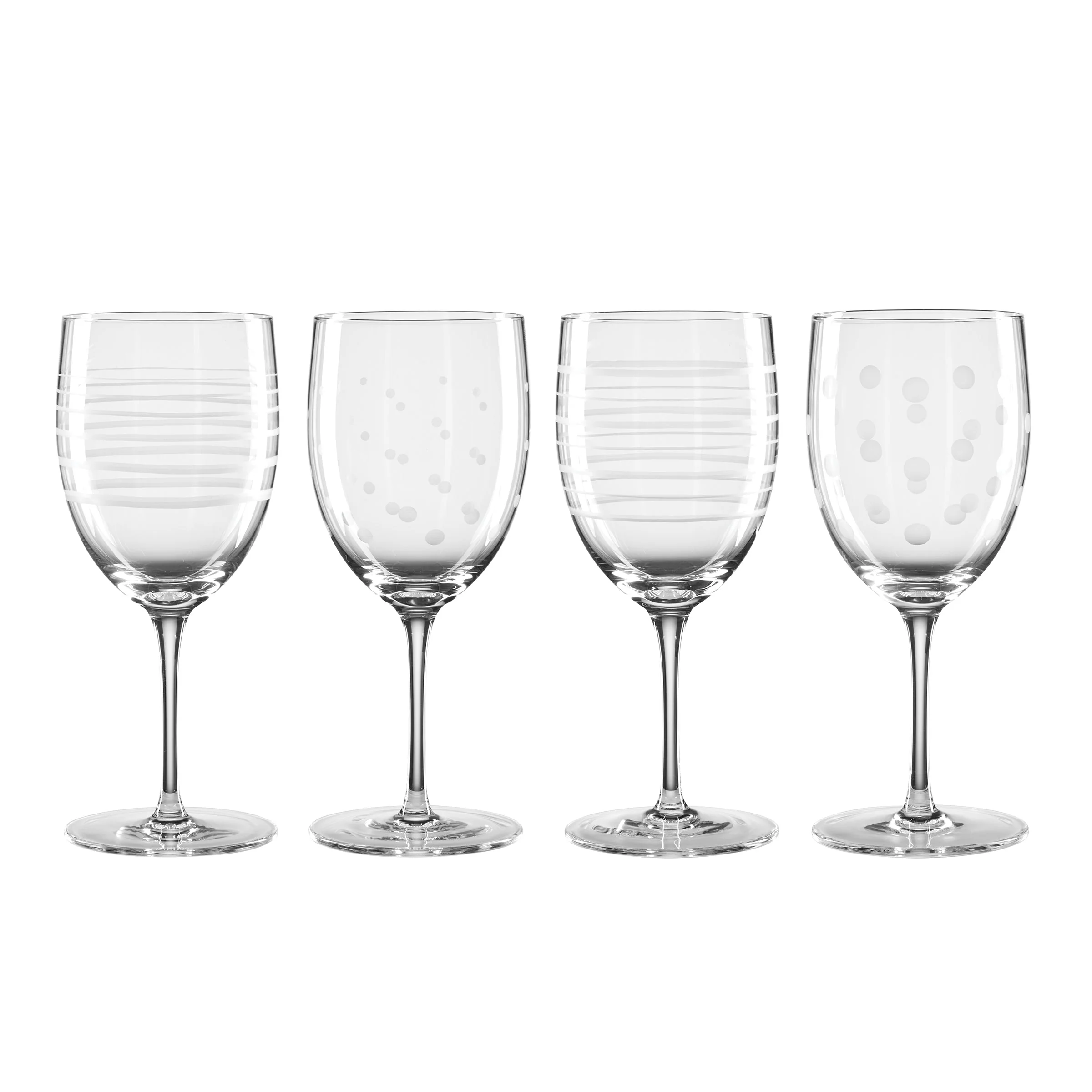 Mingle Wine Glasses, Set of 4 - Image 4