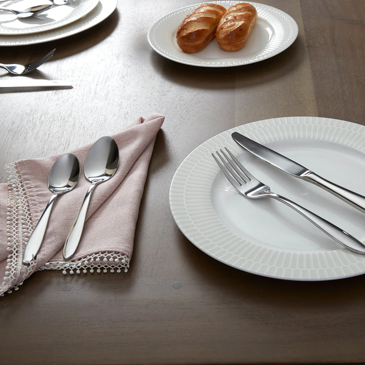 Mooncrest 45-Piece Flatware Set - Image 5