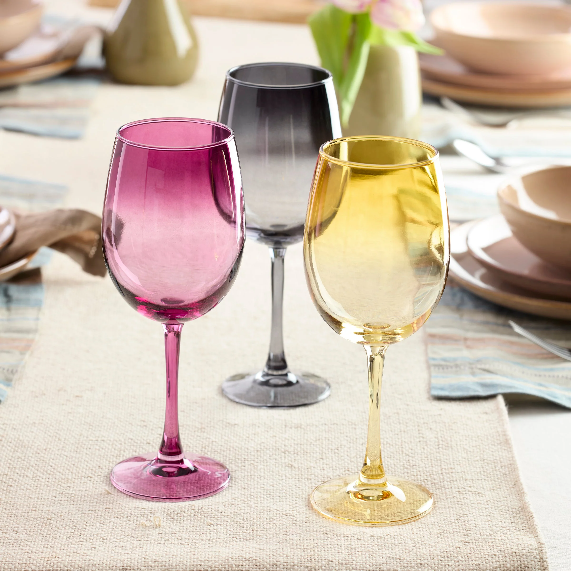 Golden Hour All-Purpose Wine Glasses, Set of 4 - Image 2