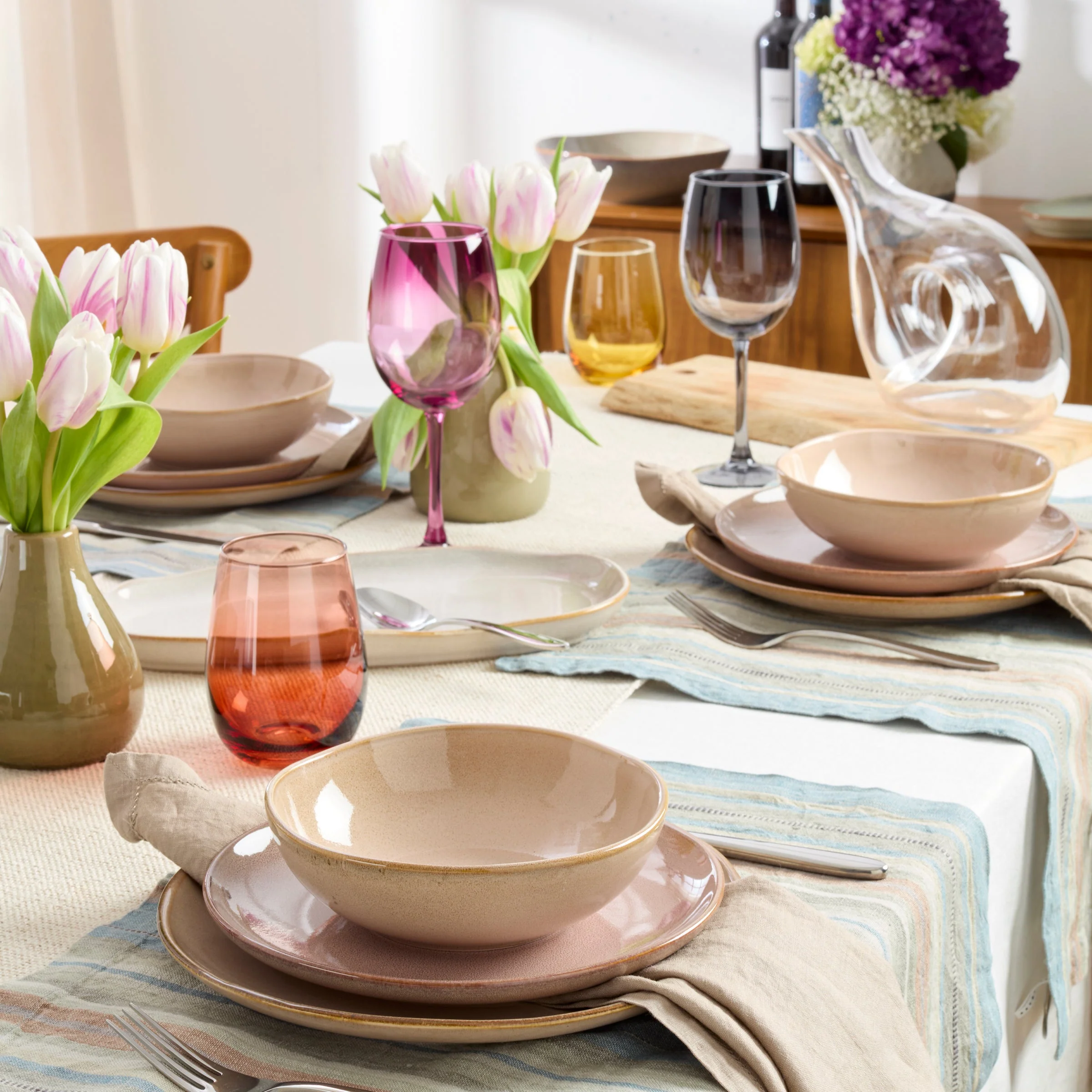 Golden Hour All-Purpose Wine Glasses, Set of 4 - Image 3