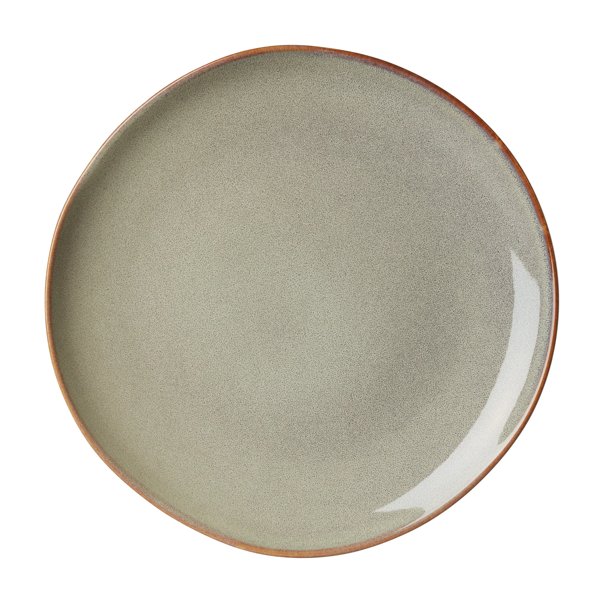Organic Shades Sage Green 12-Piece Dinnerware Set - Image 8