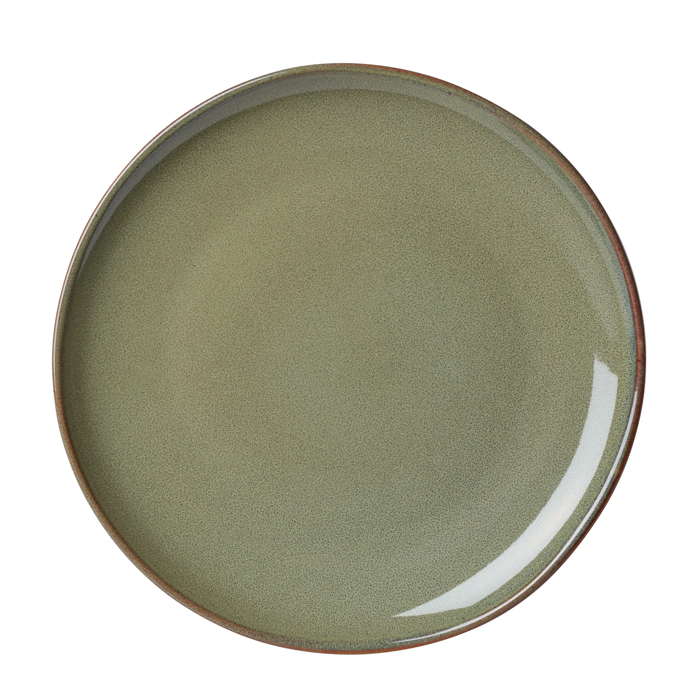 Organic Shades Sage Green 12-Piece Dinnerware Set - Image 9