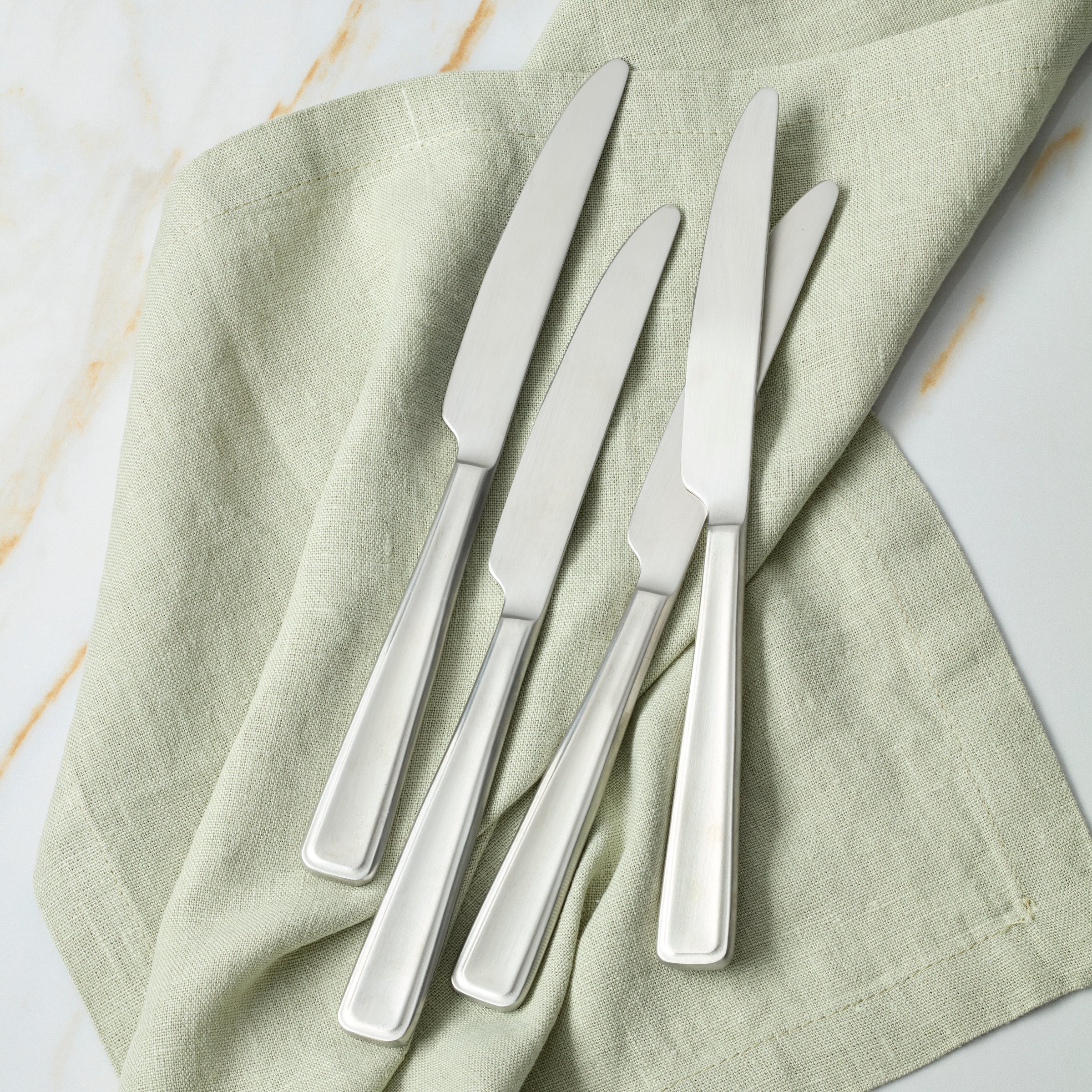 Reid Satin Dinner Knives,  Set of 4 - Image 2