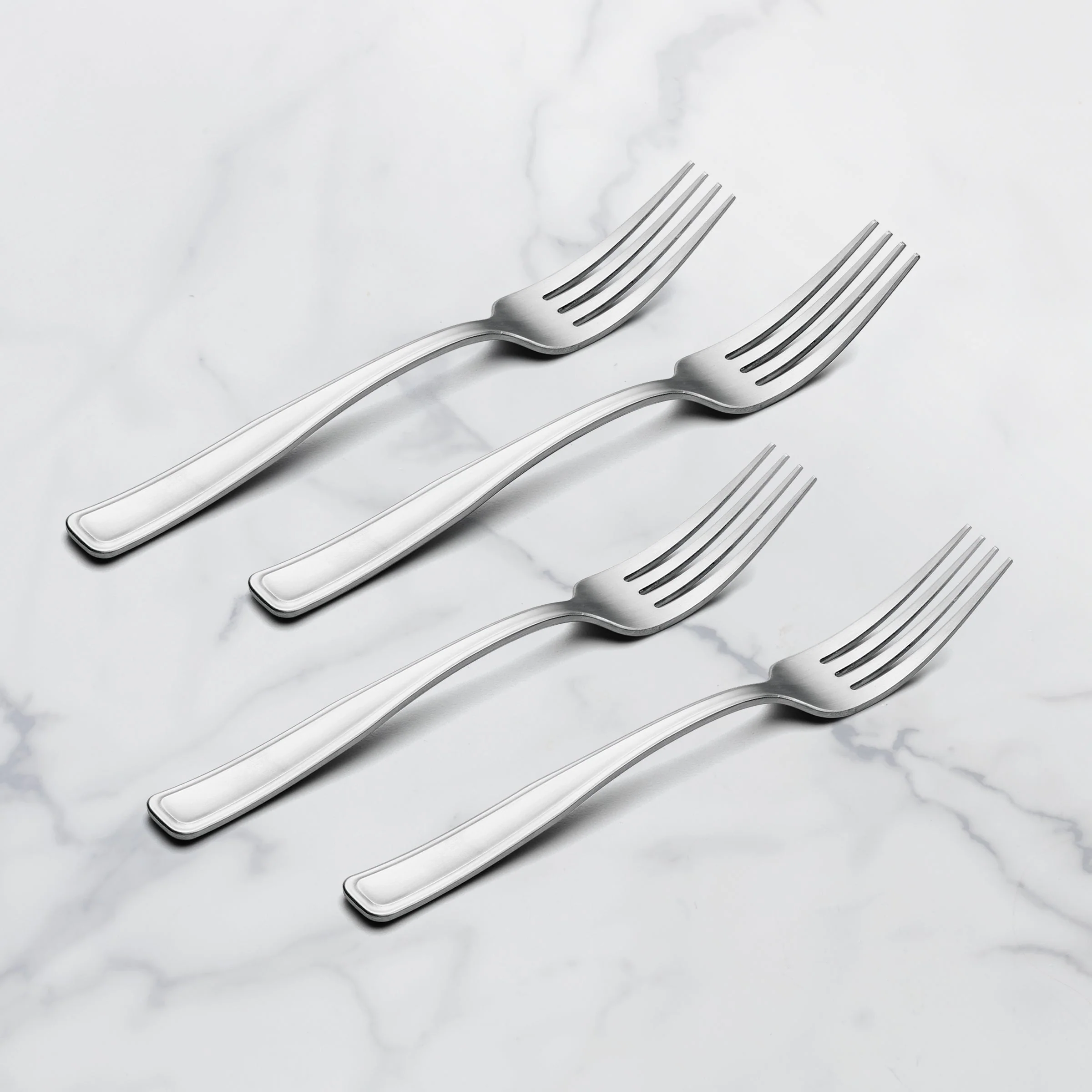 Reid Satin Salad Forks, Set of 4