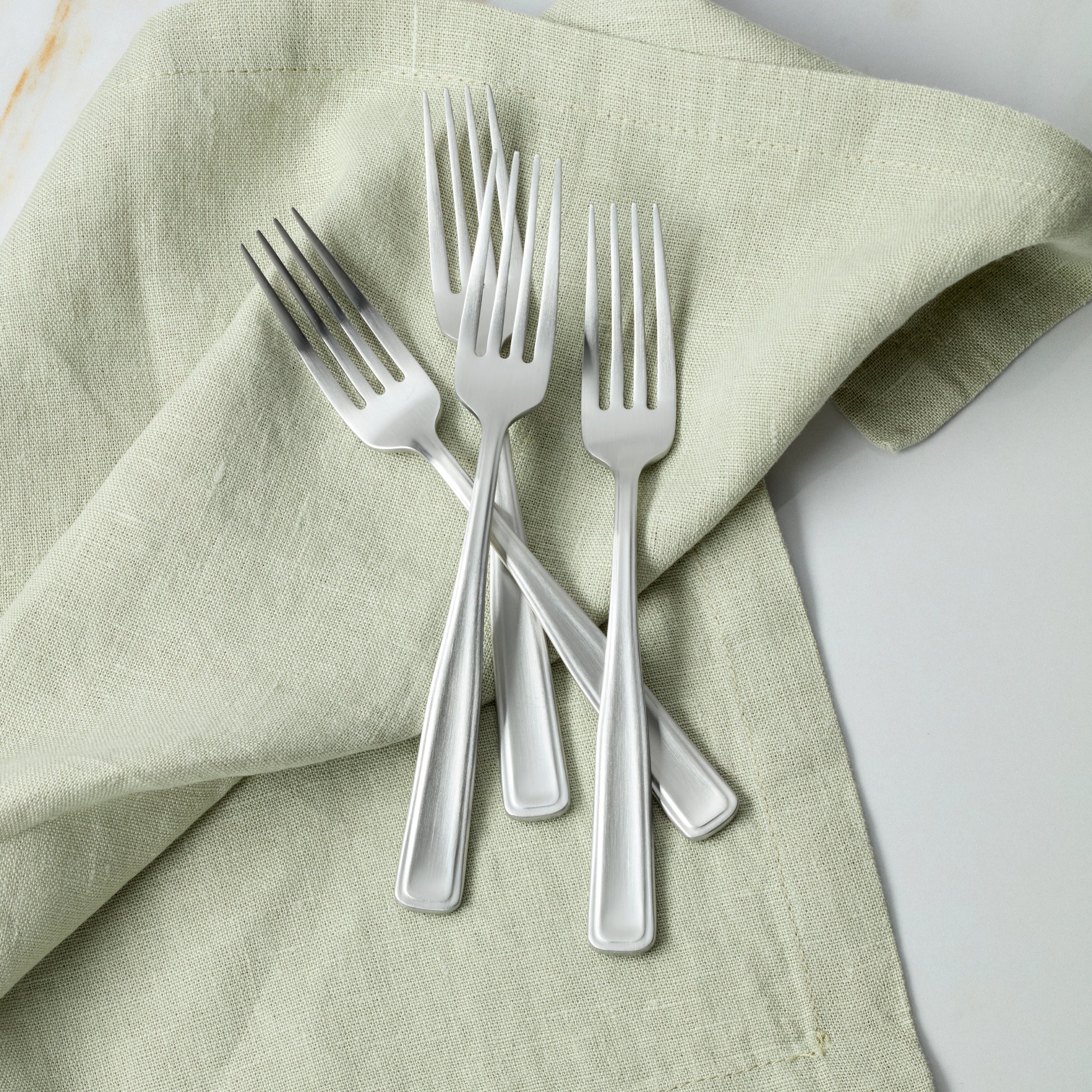 Reid Satin Salad Forks, Set of 4 - Image 2