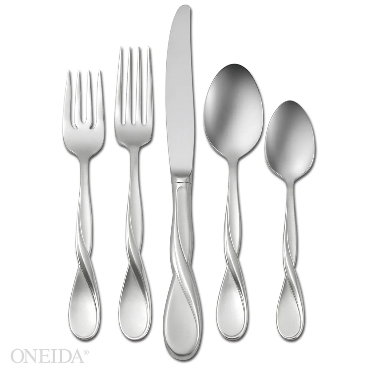 Aquarius Satin 5-Piece Place Setting