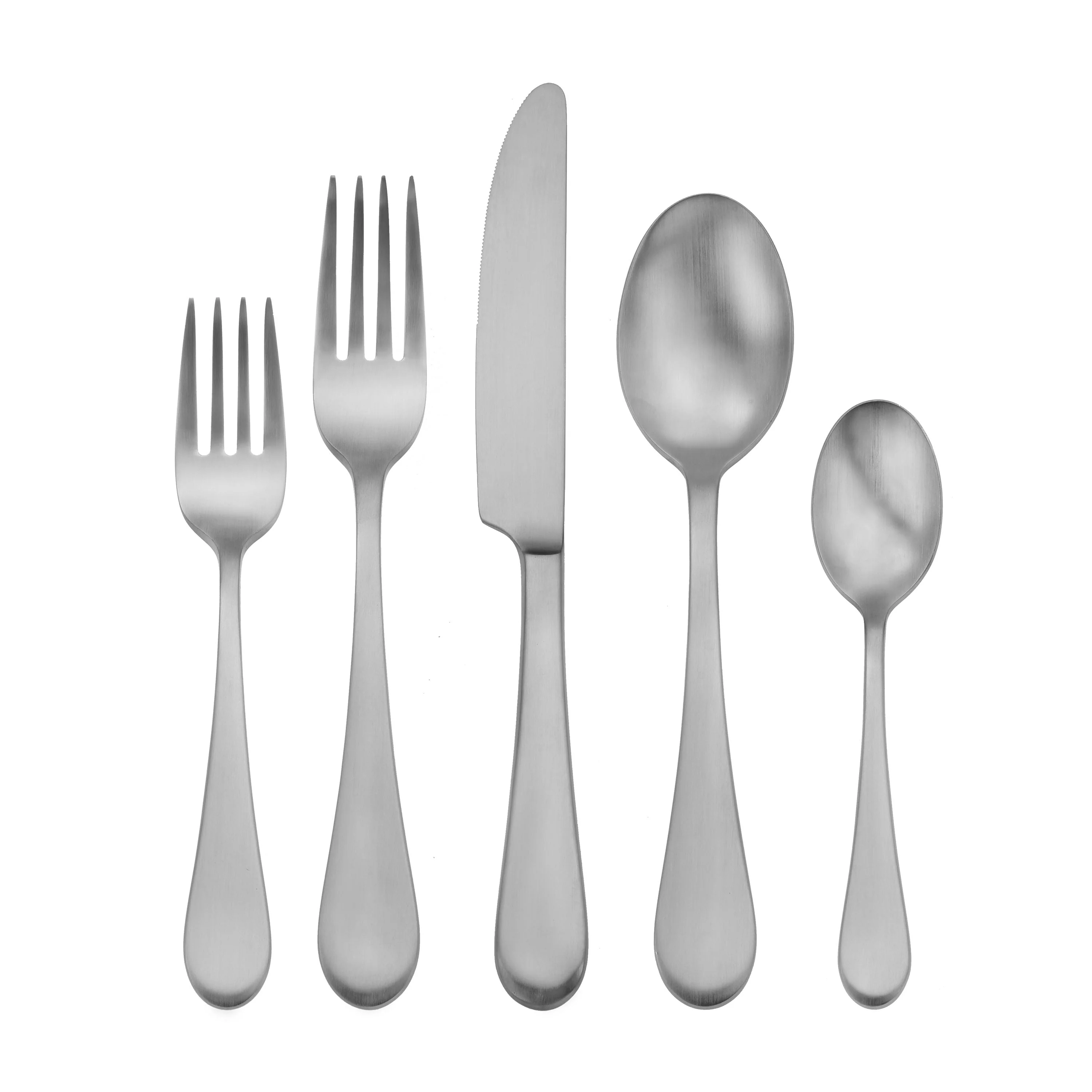 Icarus Satin 45-Piece Flatware Set