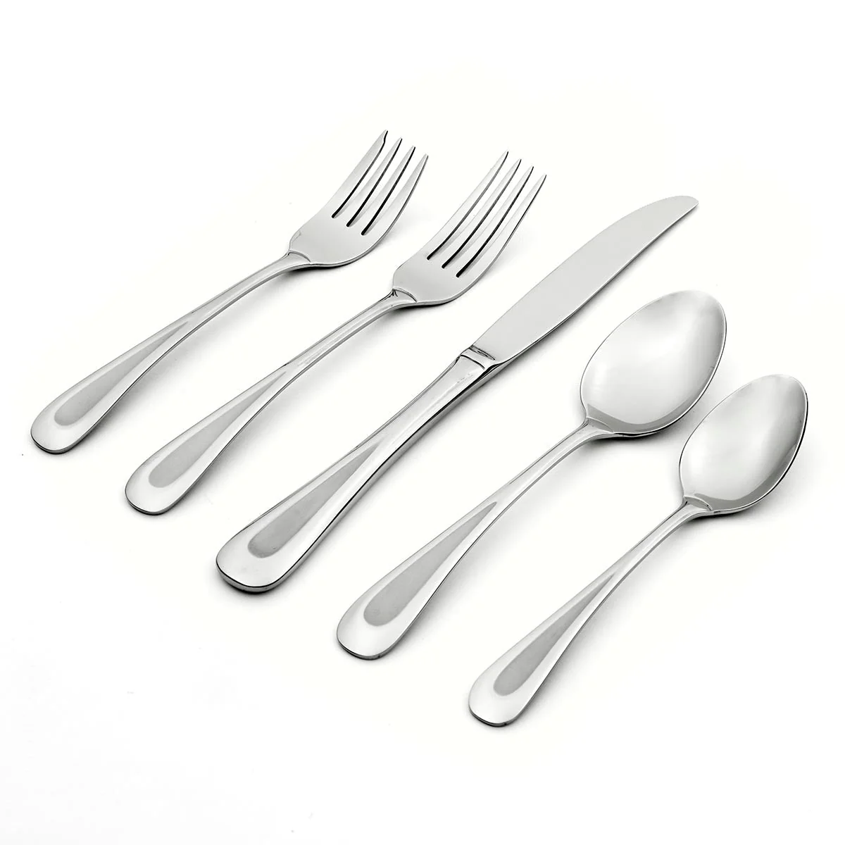 Satin Sand Dune 20-Piece Flatware Set