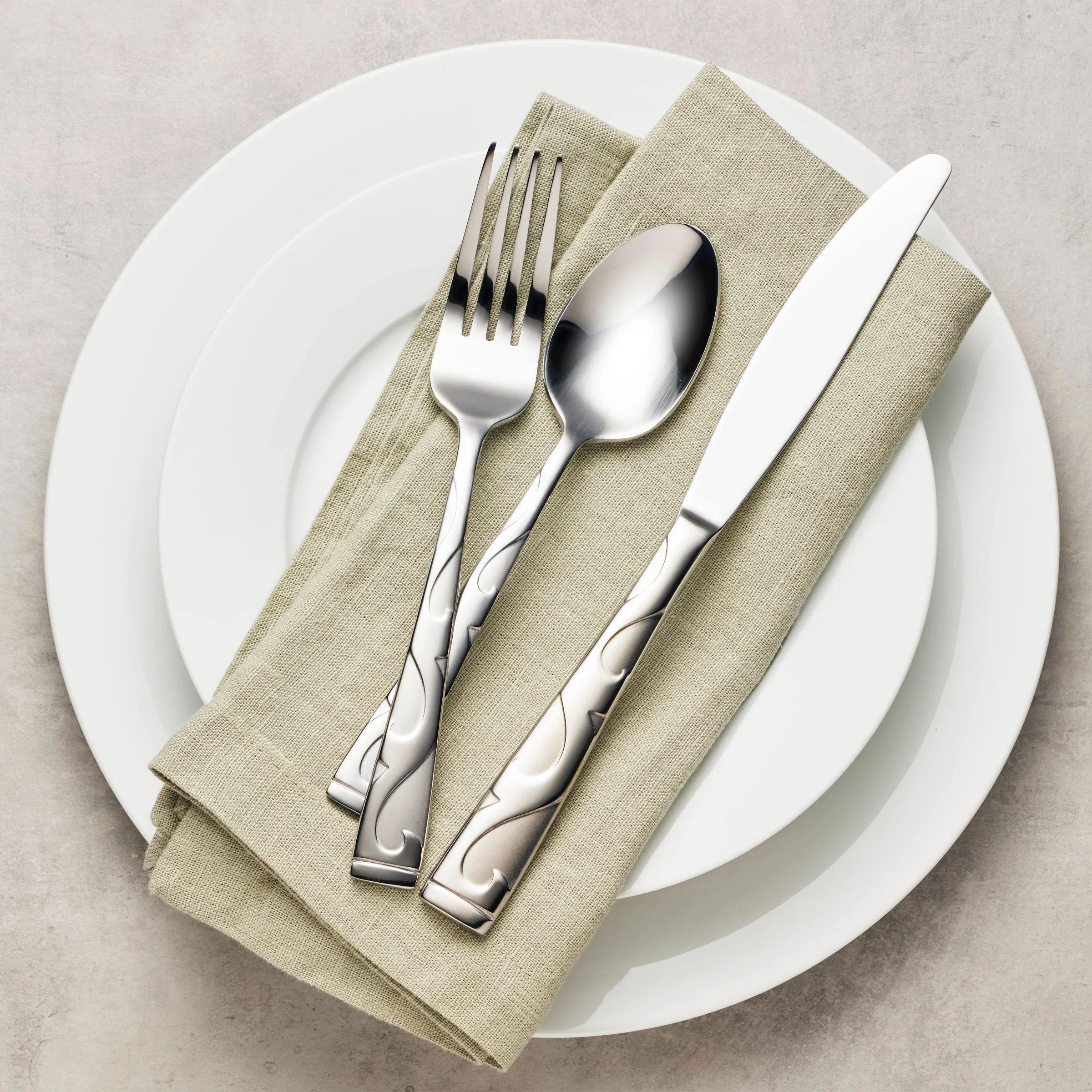 Tuscany 20-Piece Flatware Set - Image 3