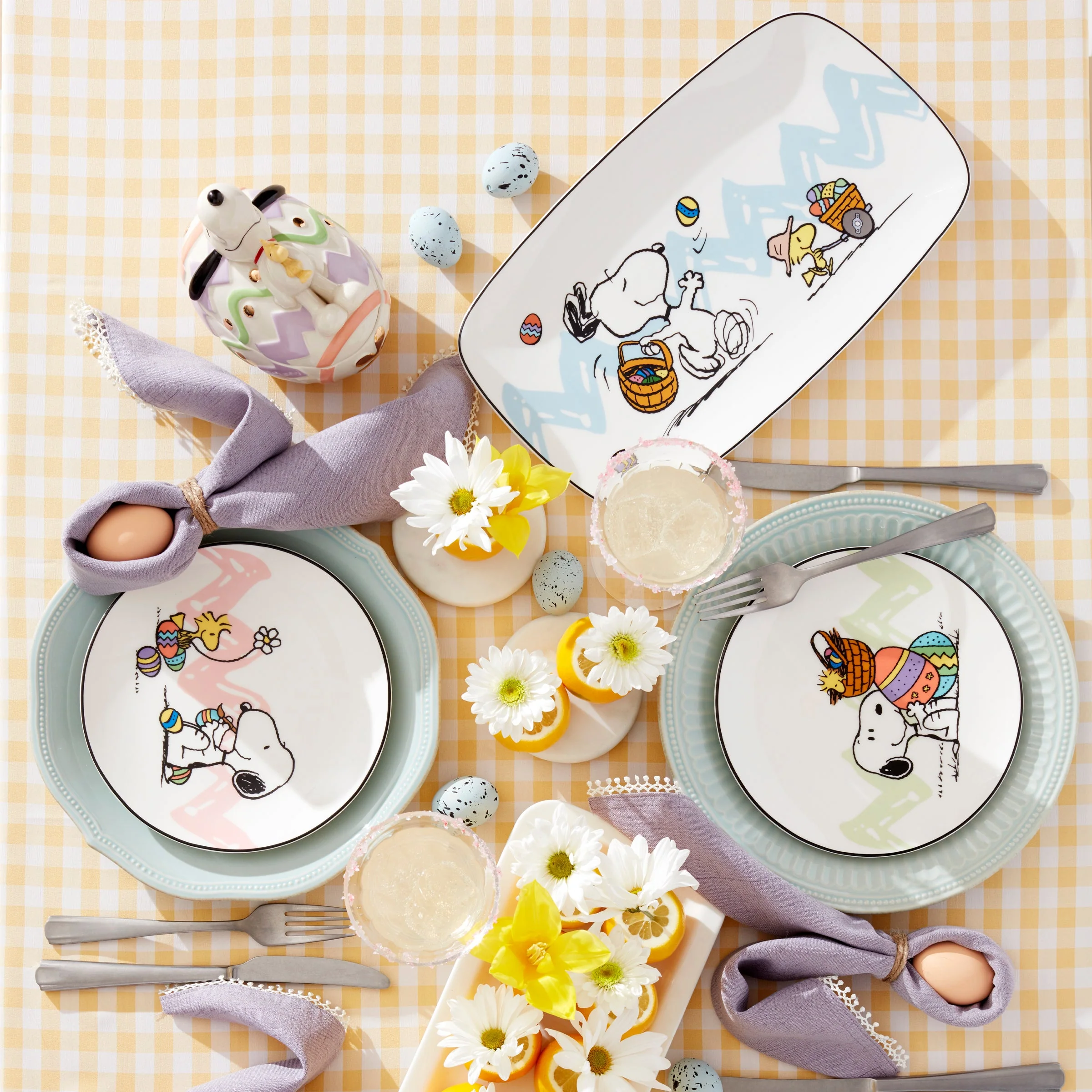 Snoopy Easter Accent Plates, Set of 4 - Image 5
