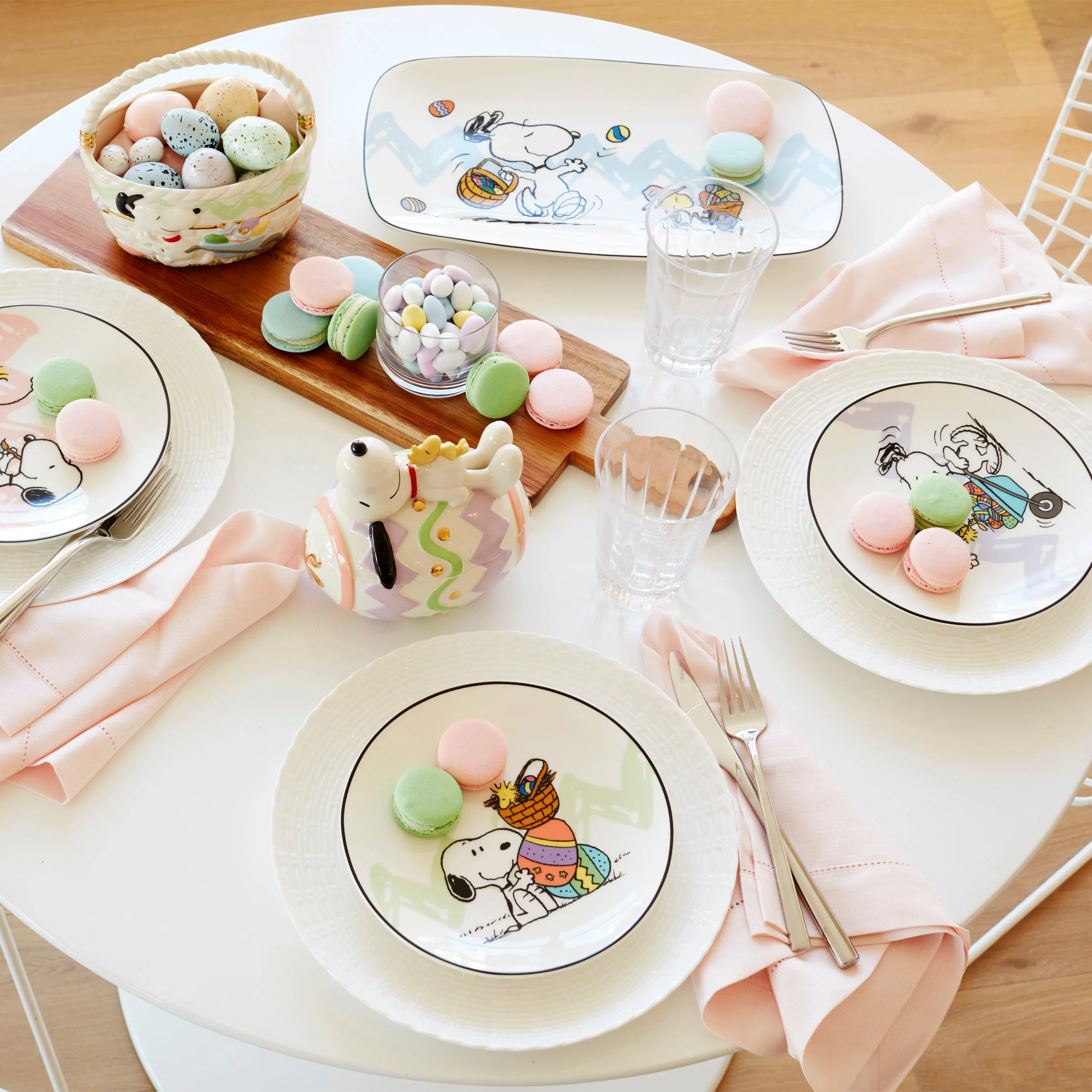 Snoopy Easter Accent Plates, Set of 4 - Image 9