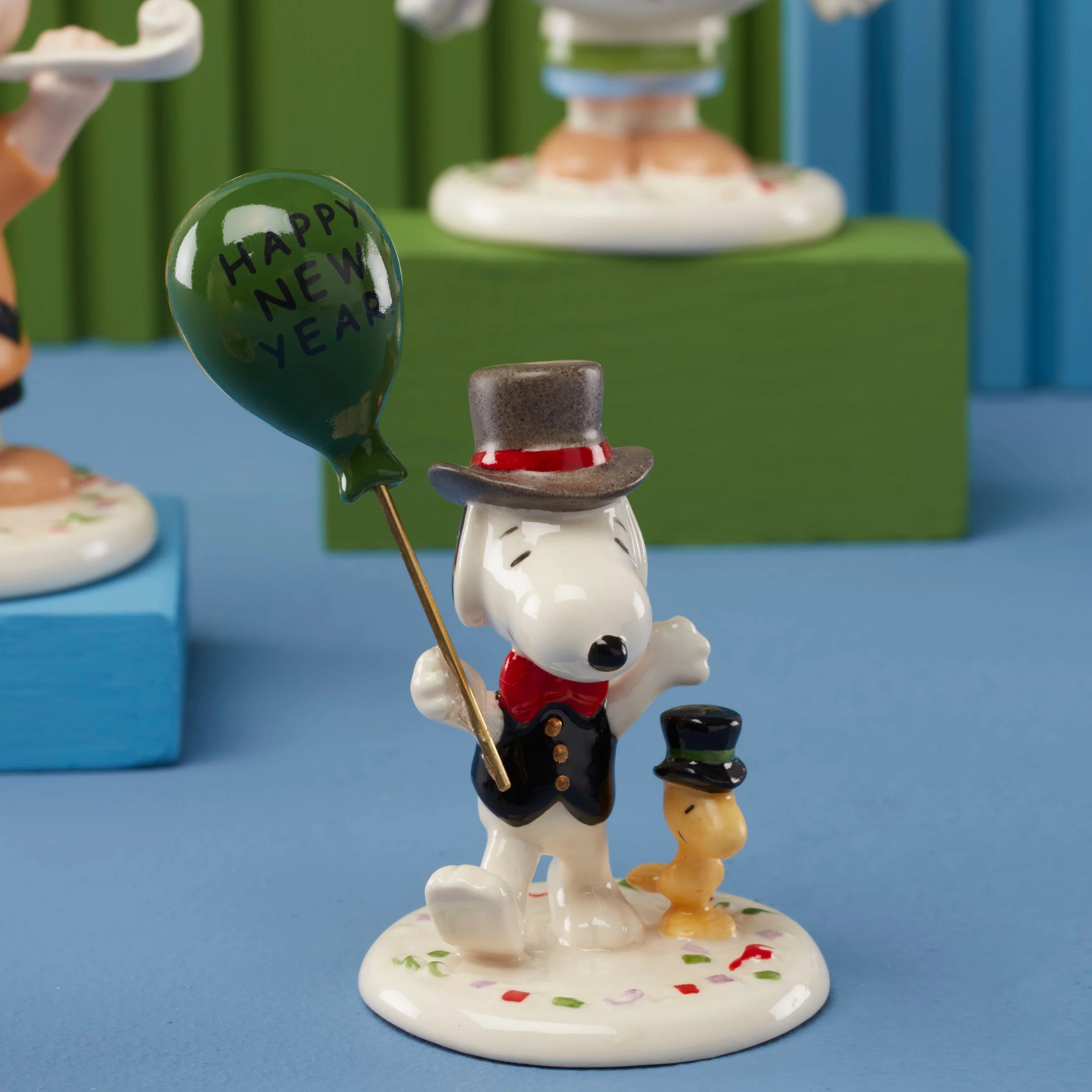 Happy New Year Charlie Brown 5-Piece Figurine Set - Image 5