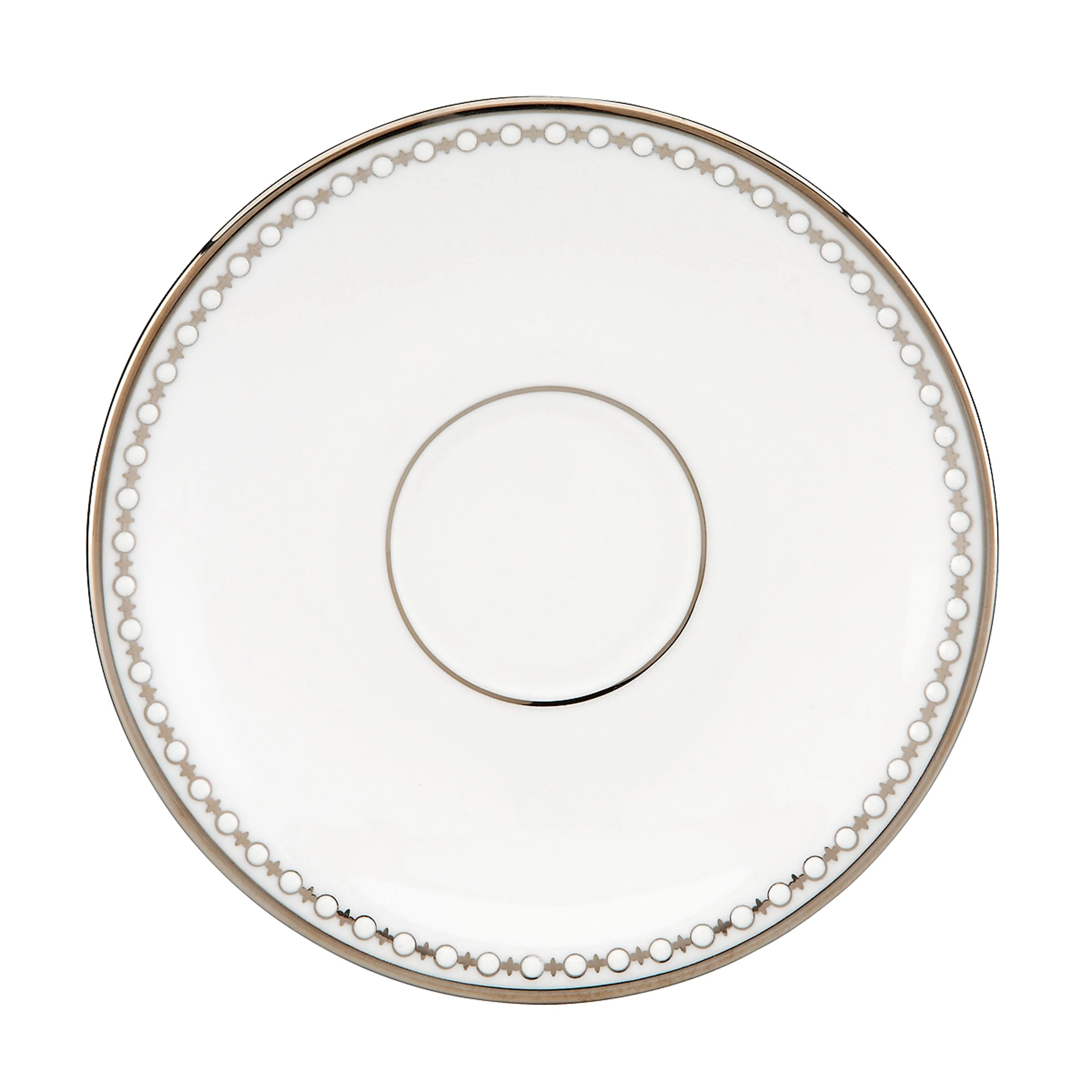 Pearl Platinum Saucer