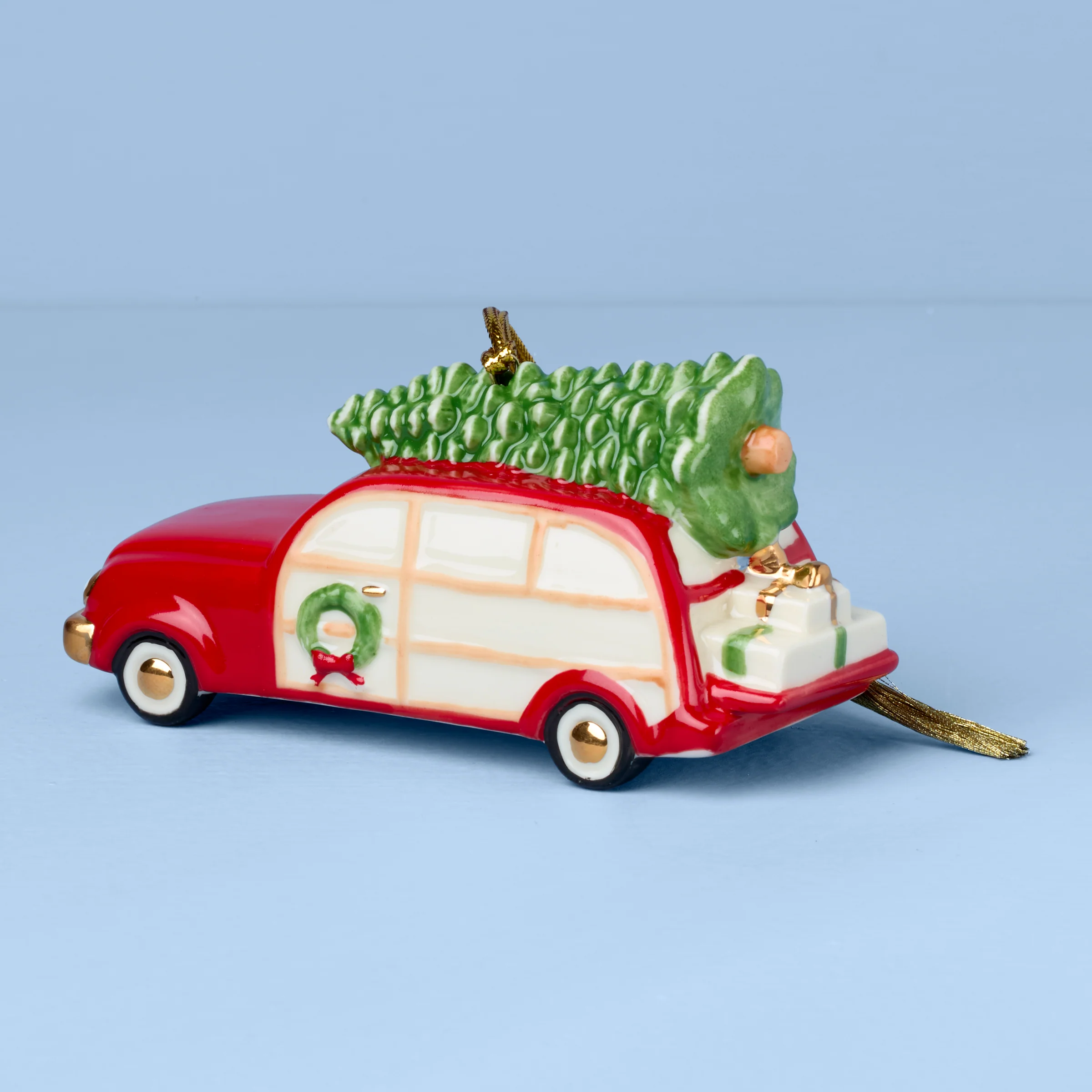 Personalized Family Wagon Ornament - Image 2