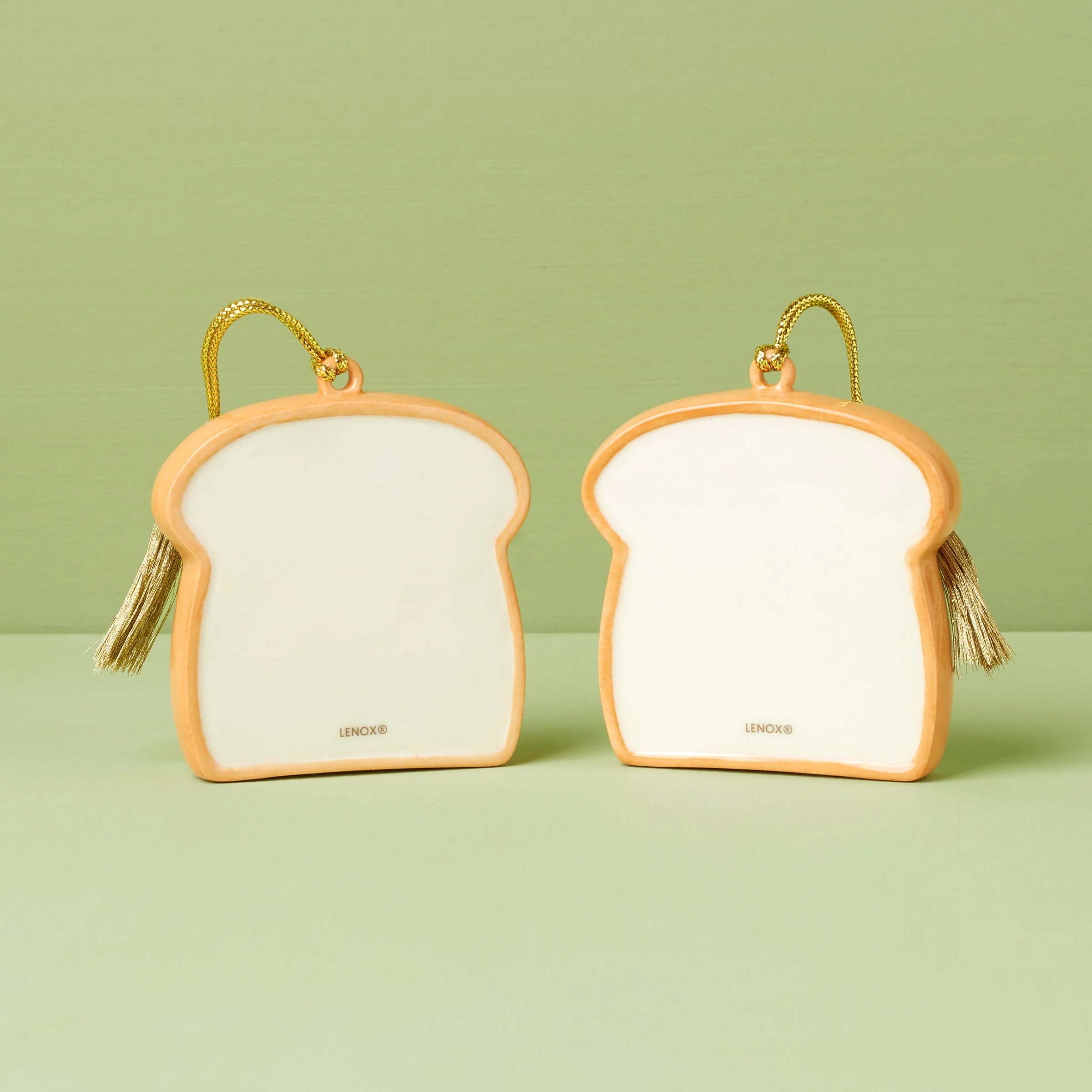 Personalized  2-Piece Peanut Butter & Jam Ornament Set - Image 2