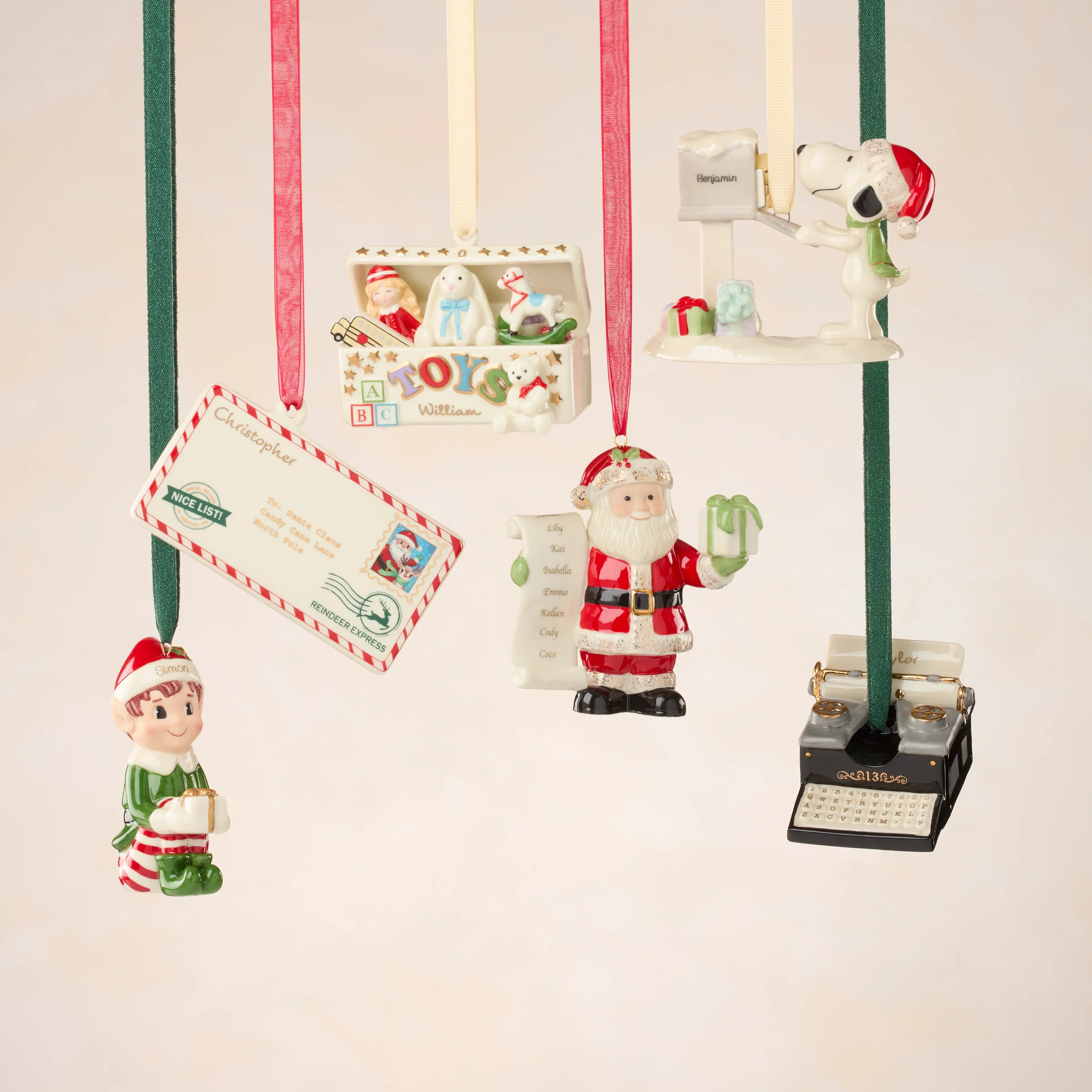 Personalized Letters to Santa Ornament - Image 4