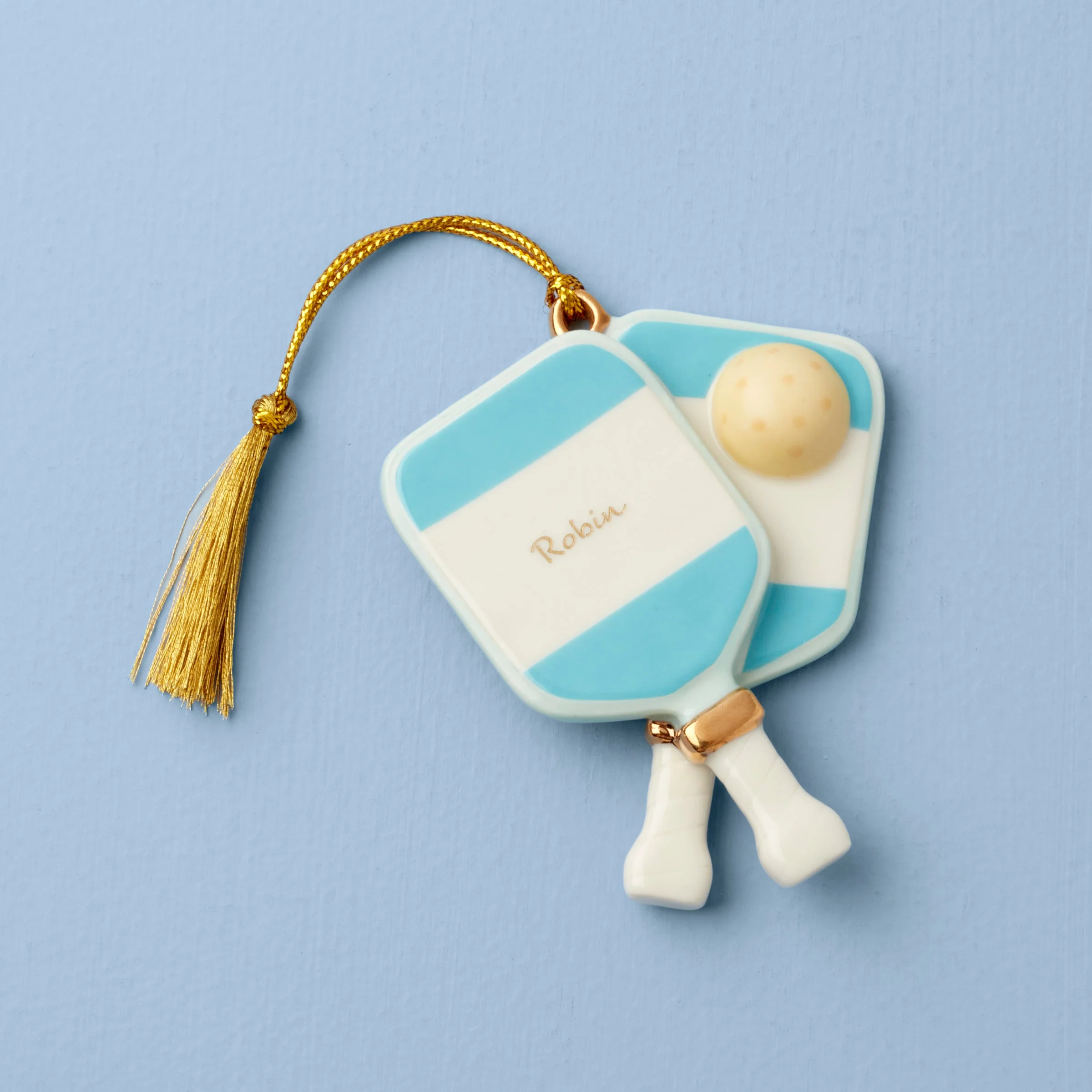 Personalized Pickleball Ornament