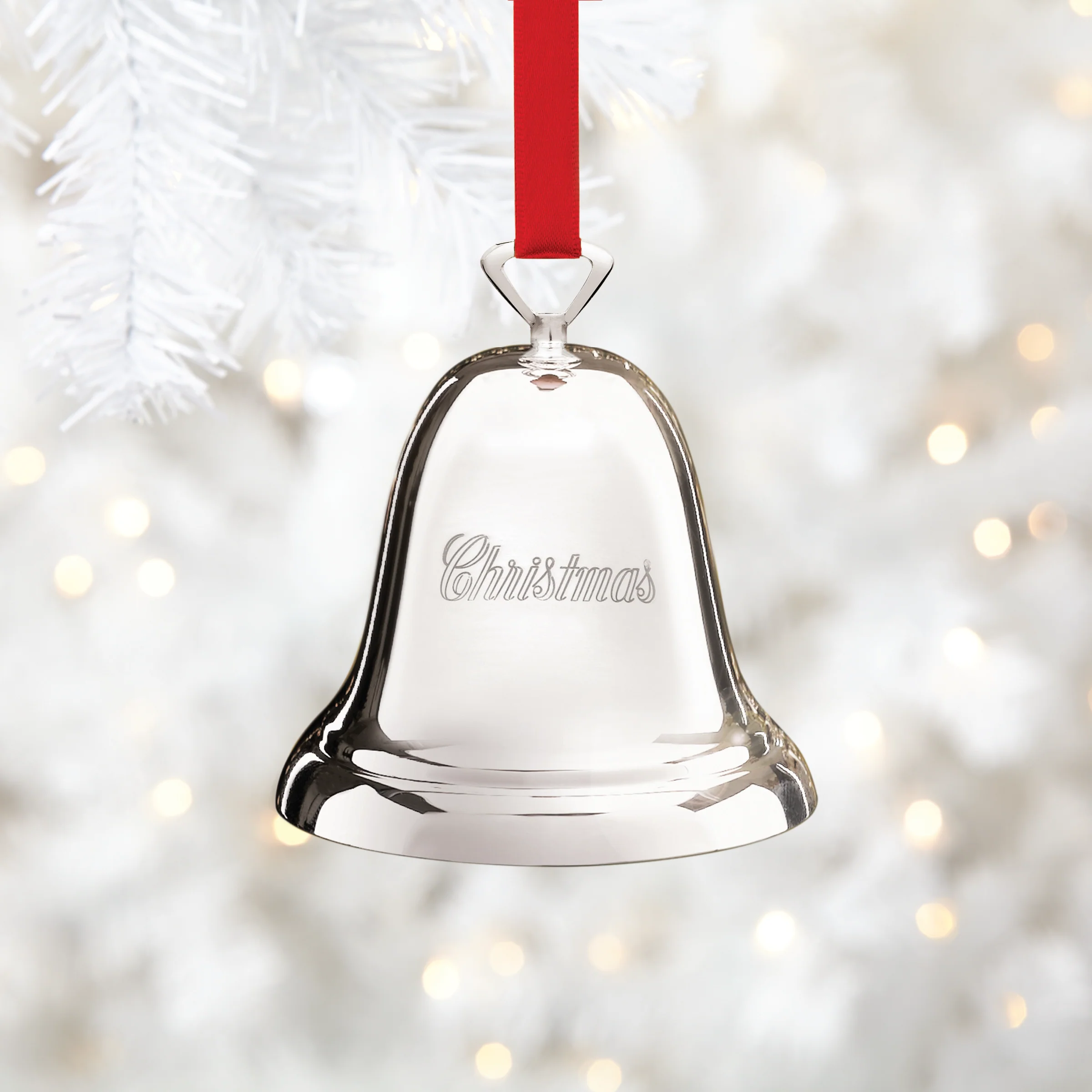 Ringing in the Season Christmas Silverplate Bell - Image 2