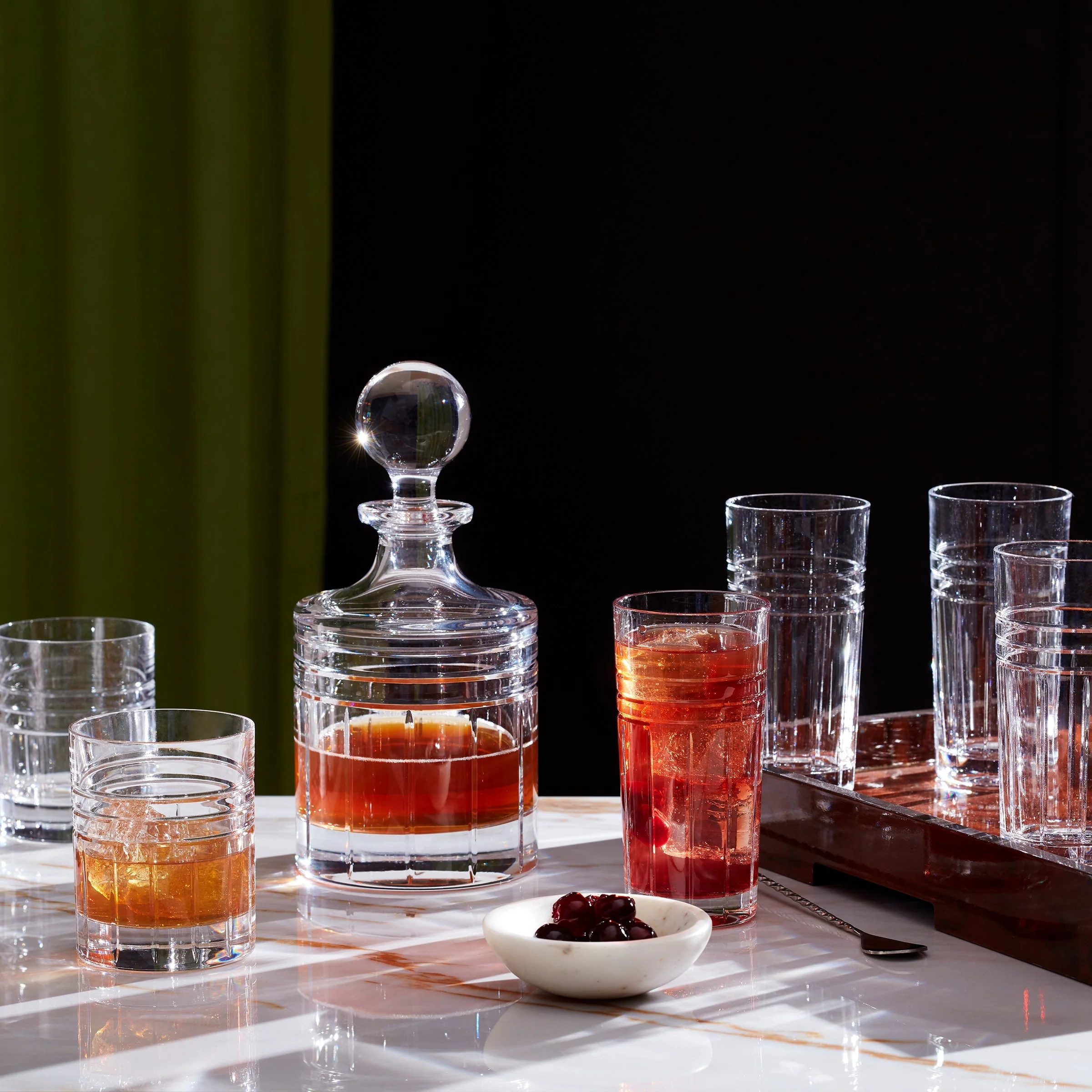 Tempo Crystal Highball Glasses, Set of 4 - Image 4