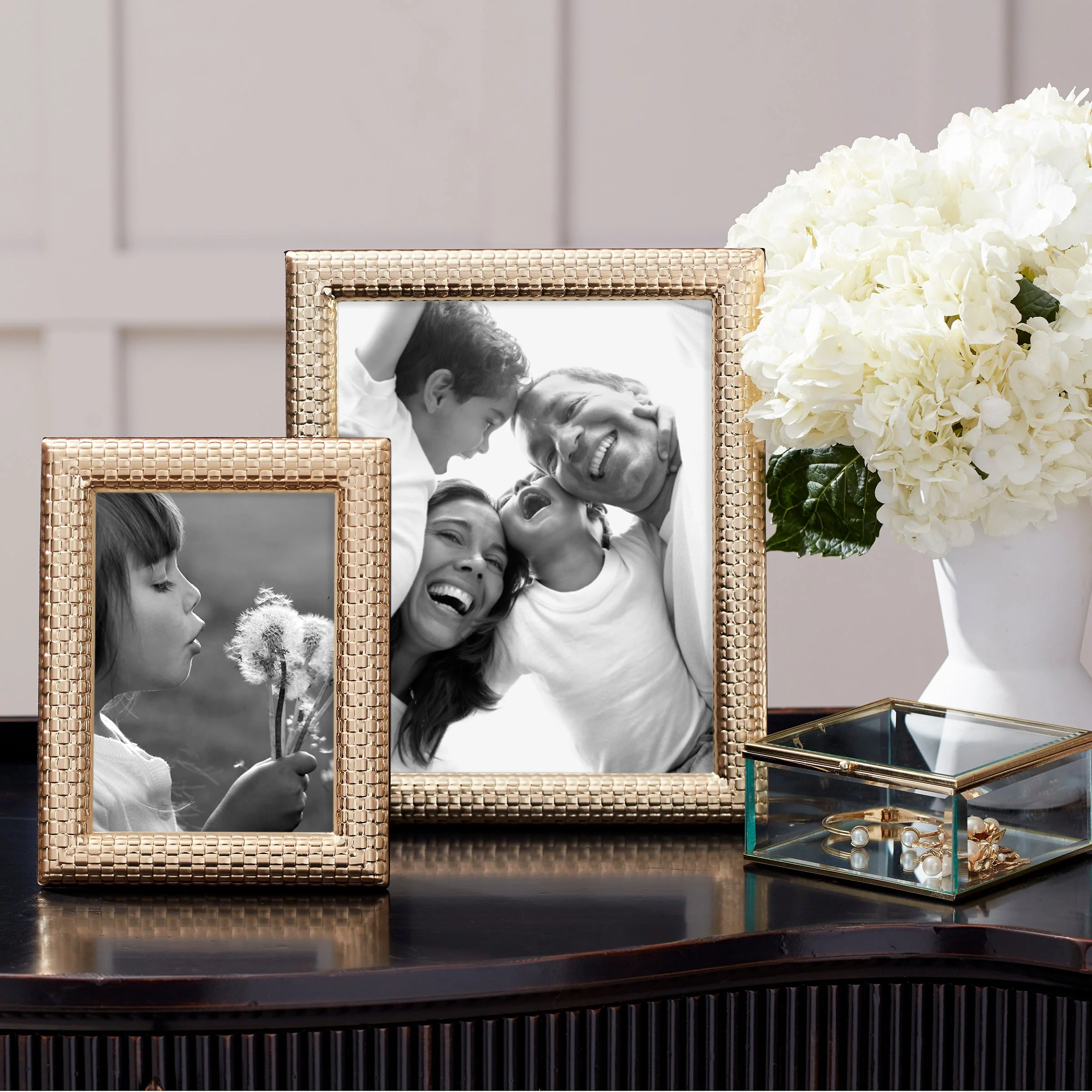 Watchband Satin Gold 5x7 Photo Frame - Image 2
