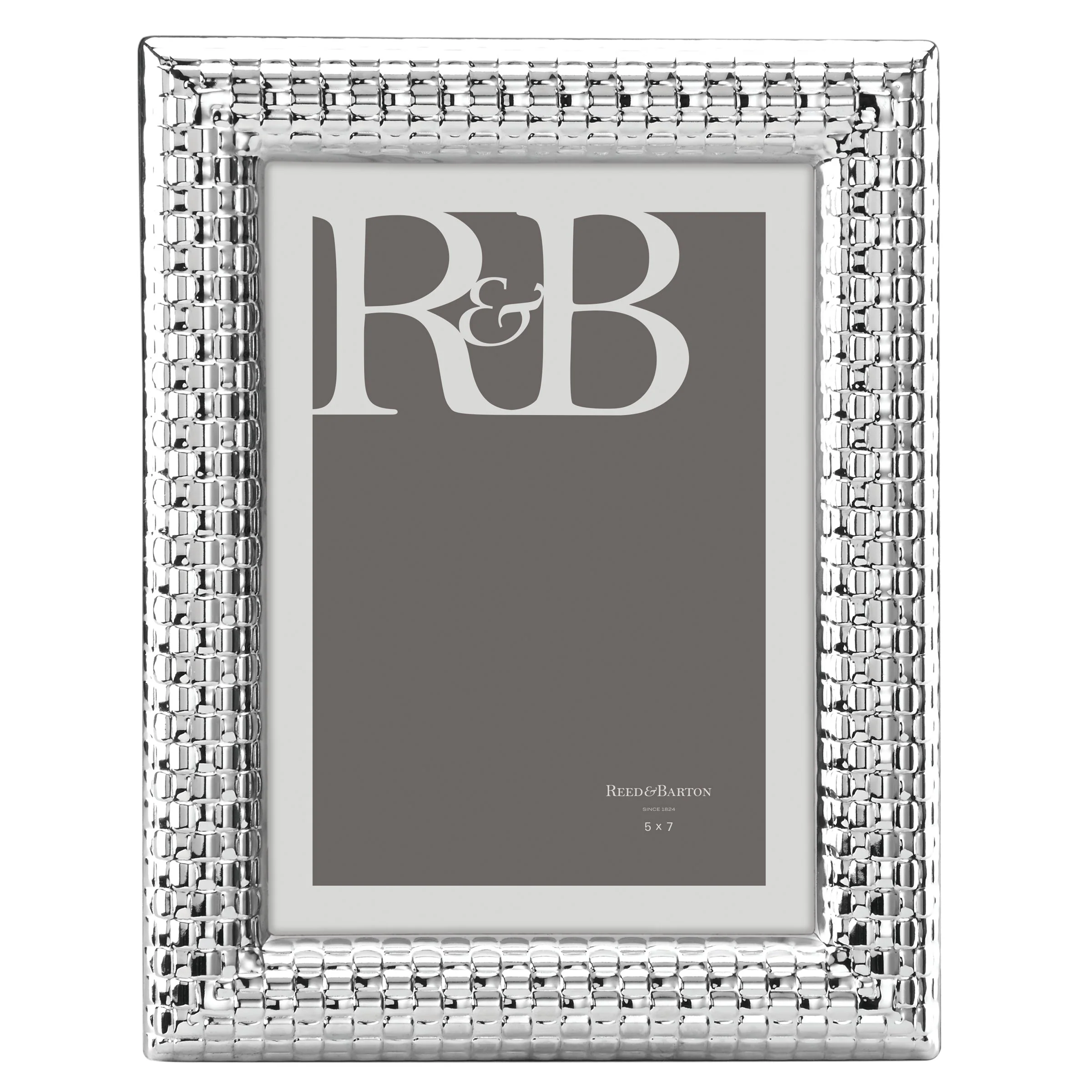 Watchband Silver 5x7 Photo Frame
