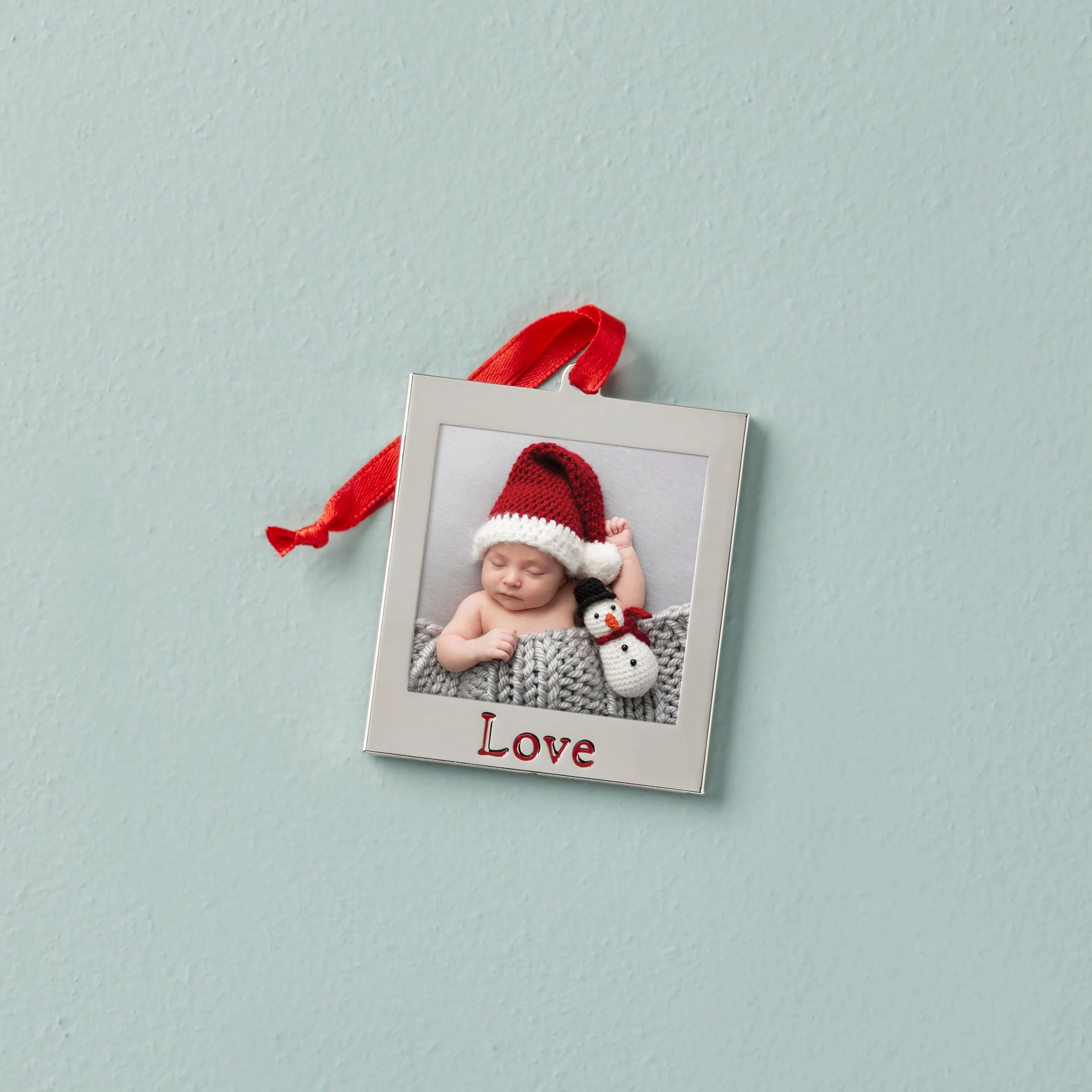 Love Photo Frame Charm Ornament