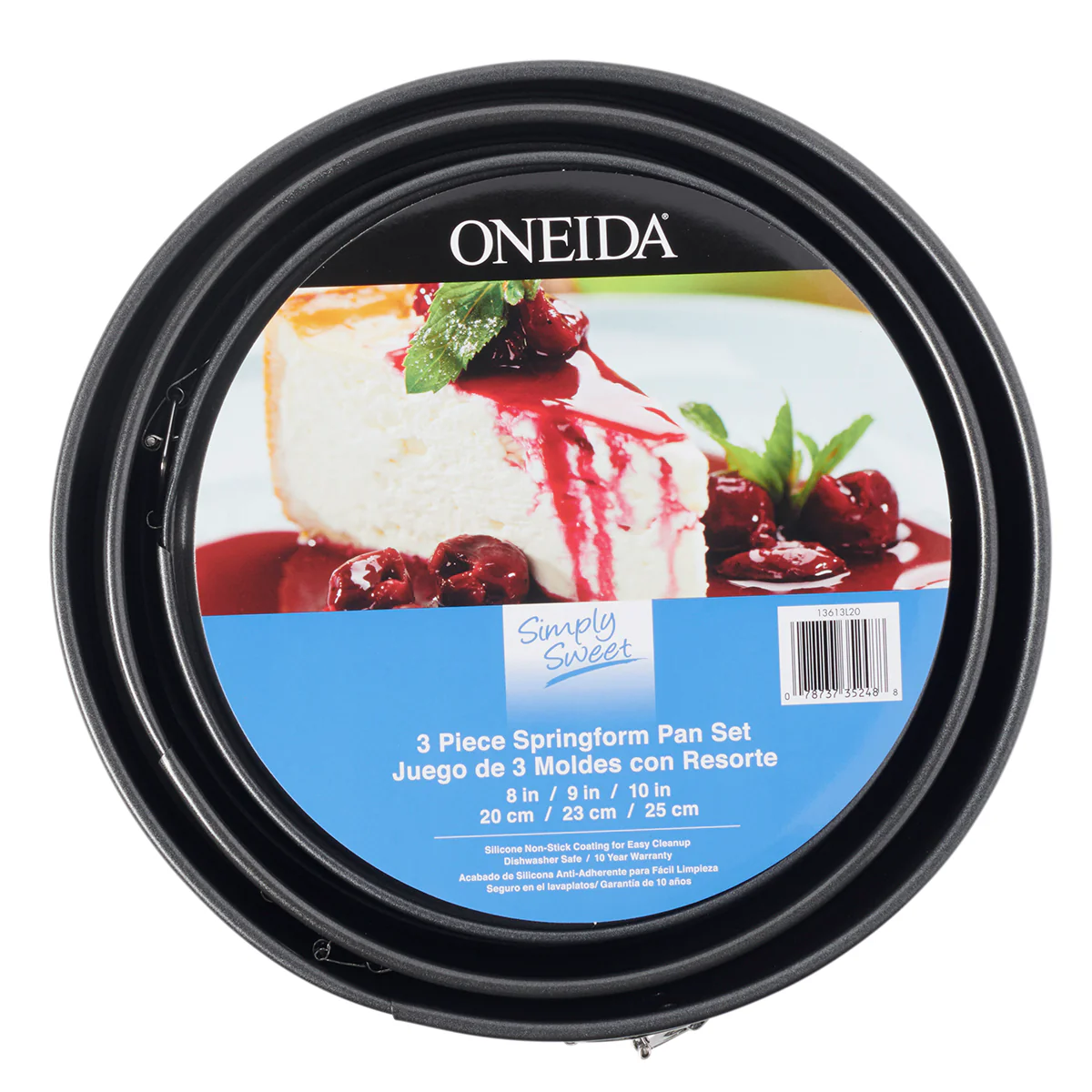 Simply Sweet 3-Piece Springform Pan Set - Image 2
