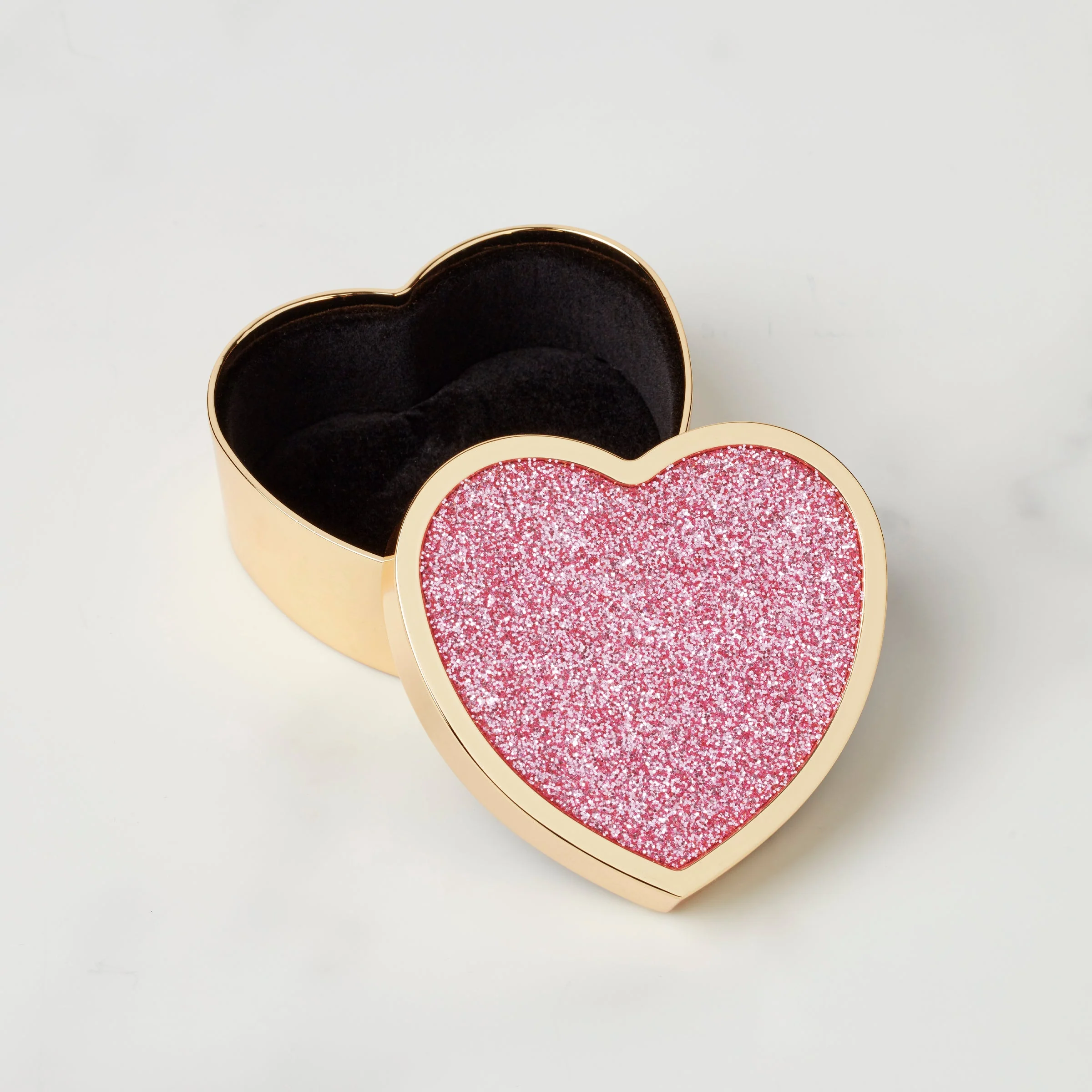 Sitting Pretty Pink Glitter Heart Box - Image 2
