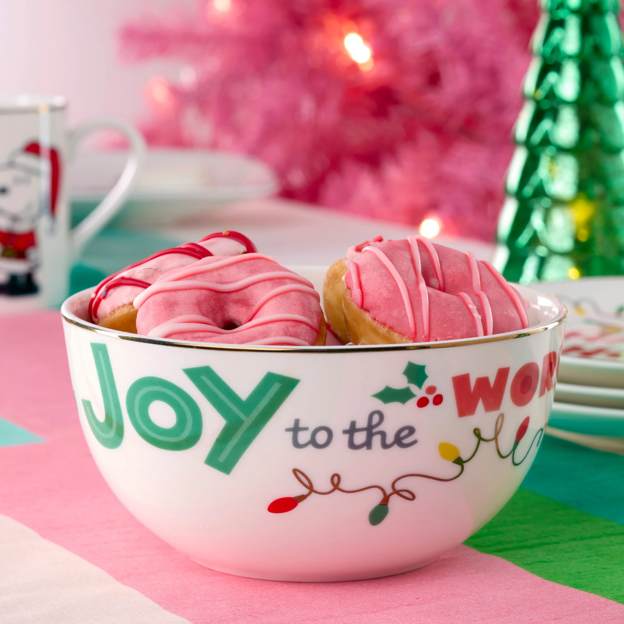 Snoopy Christmas All-Purpose Bowls, Set of 4 - Image 2